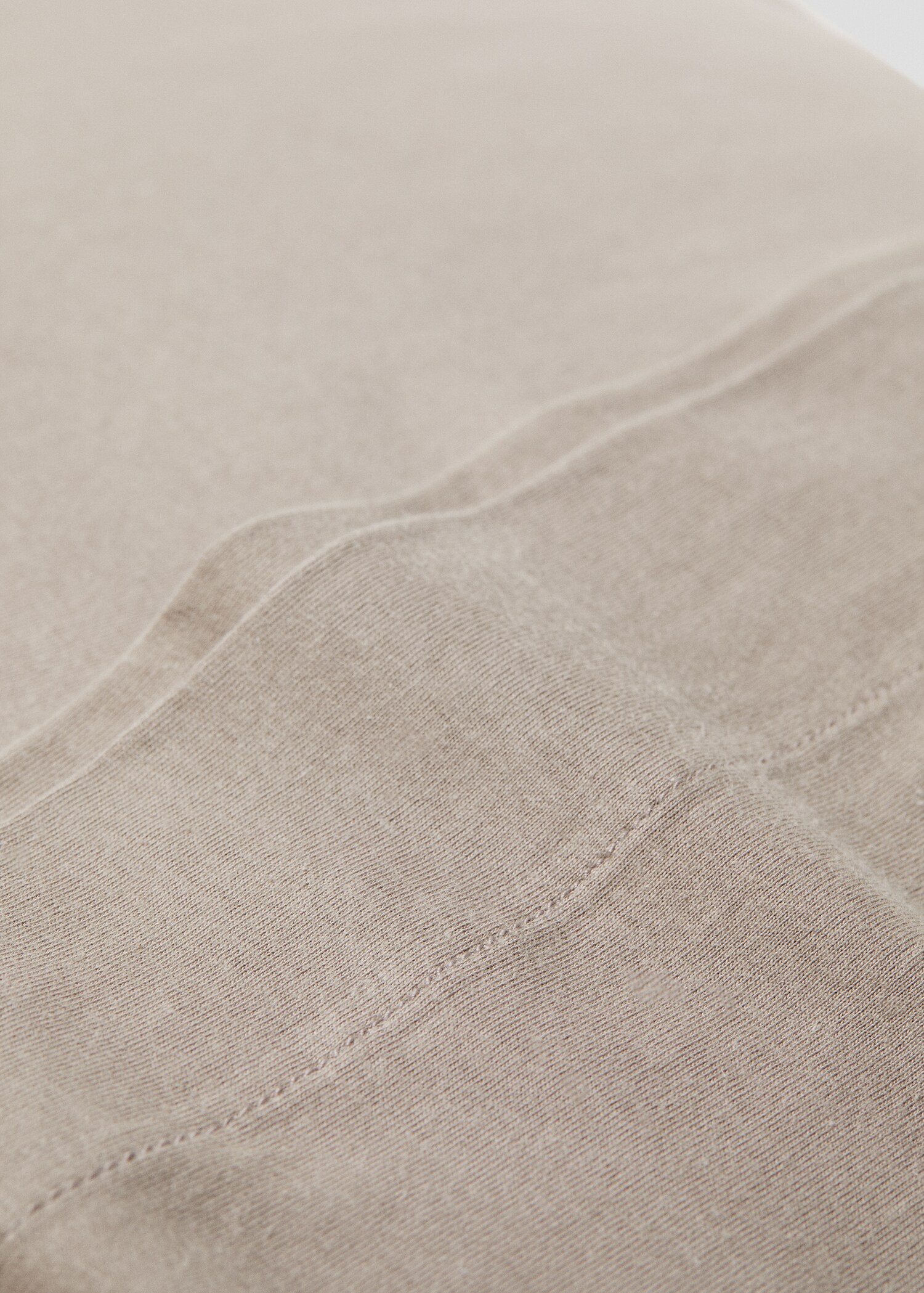 Kissenhülle aus Baumwolljersey-Strick 60 x 60 cm - Detail des Artikels 3