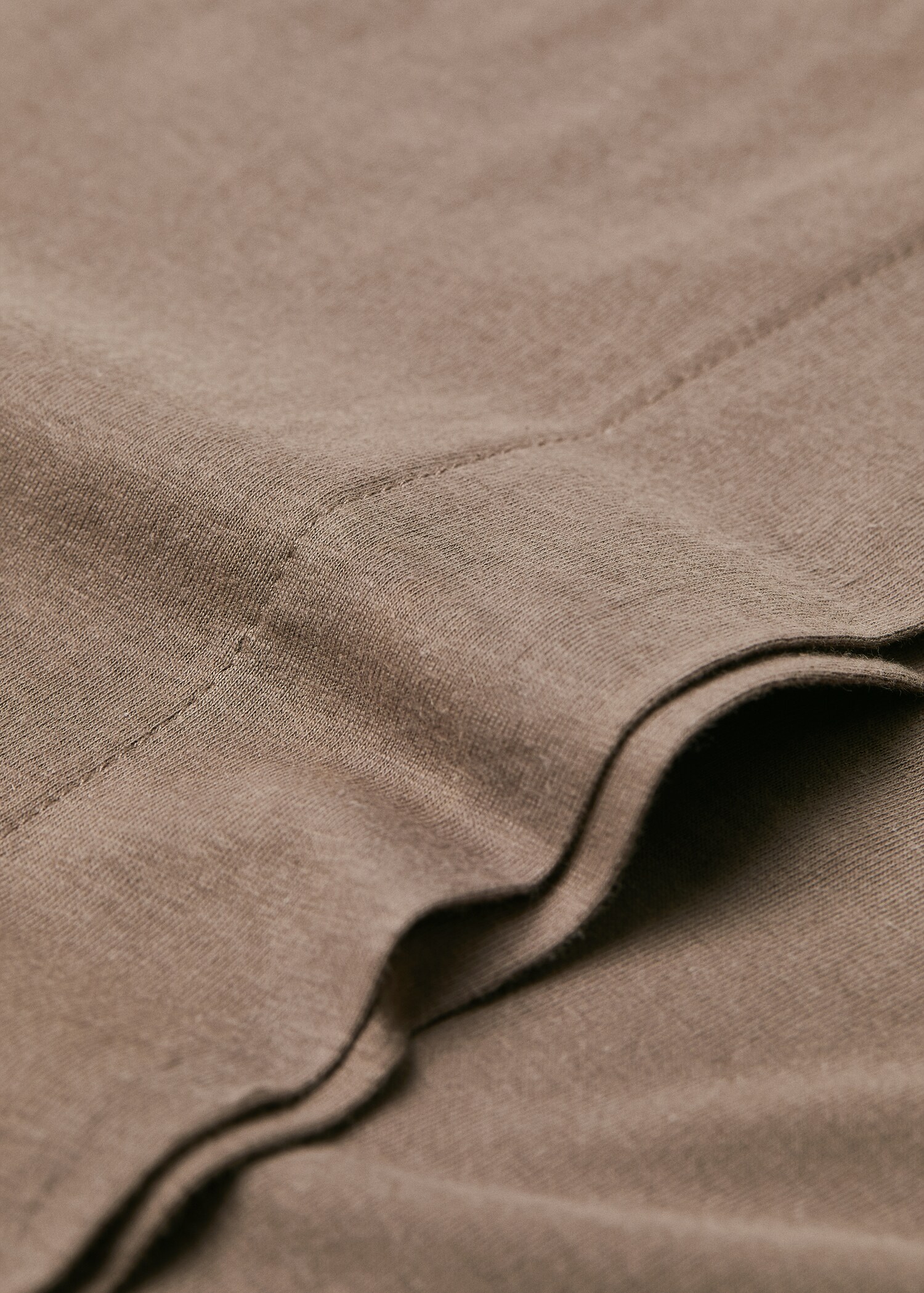 Kissenhülle aus Baumwolljersey-Strick 60 x 60 cm - Detail des Artikels 3
