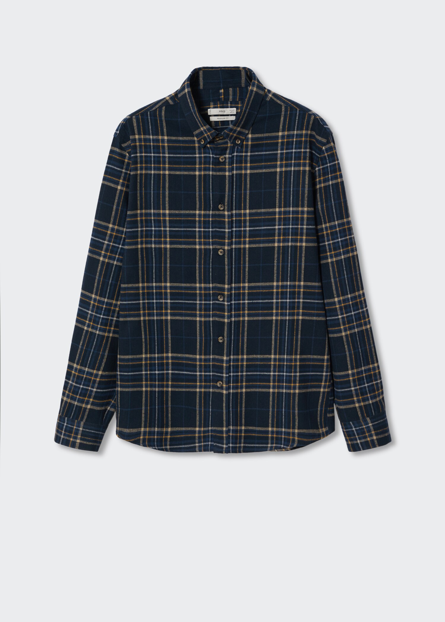 Camisa regular fit franela cuadros - Artículo sin modelo