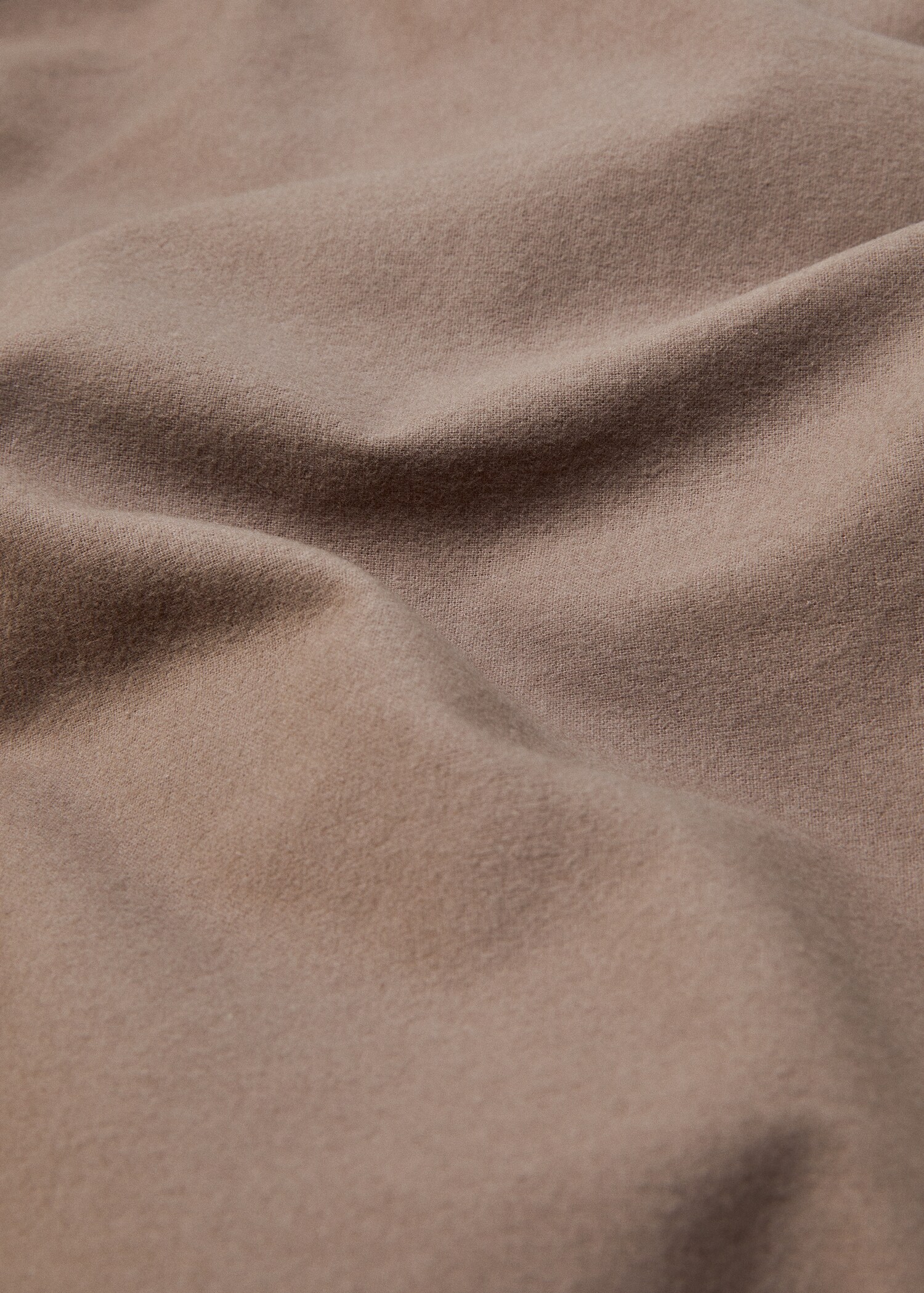 Einfarbiger Bettbezug aus Flanell für 135/140 cm Bett - Detail des Artikels 2