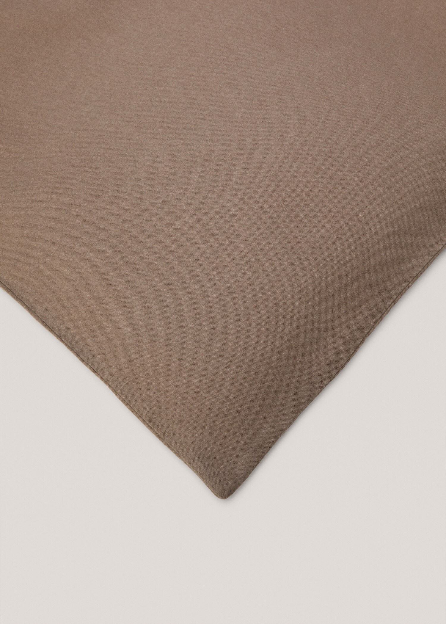 Einfarbiger Bettbezug aus Flanell für 135/140 cm Bett - Detail des Artikels 3