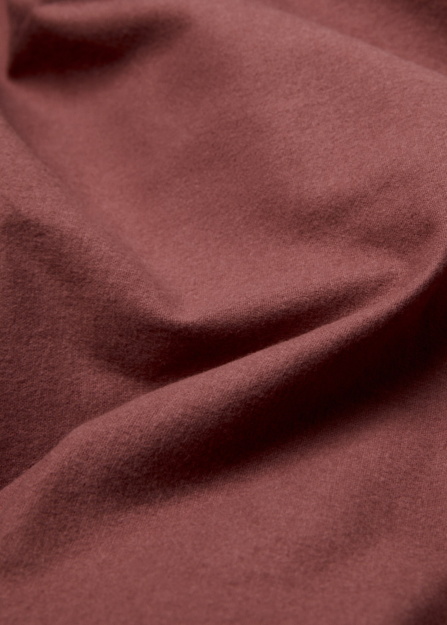 Einfarbiger Bettbezug aus Flanell für 135/140 cm Bett - Detail des Artikels 2