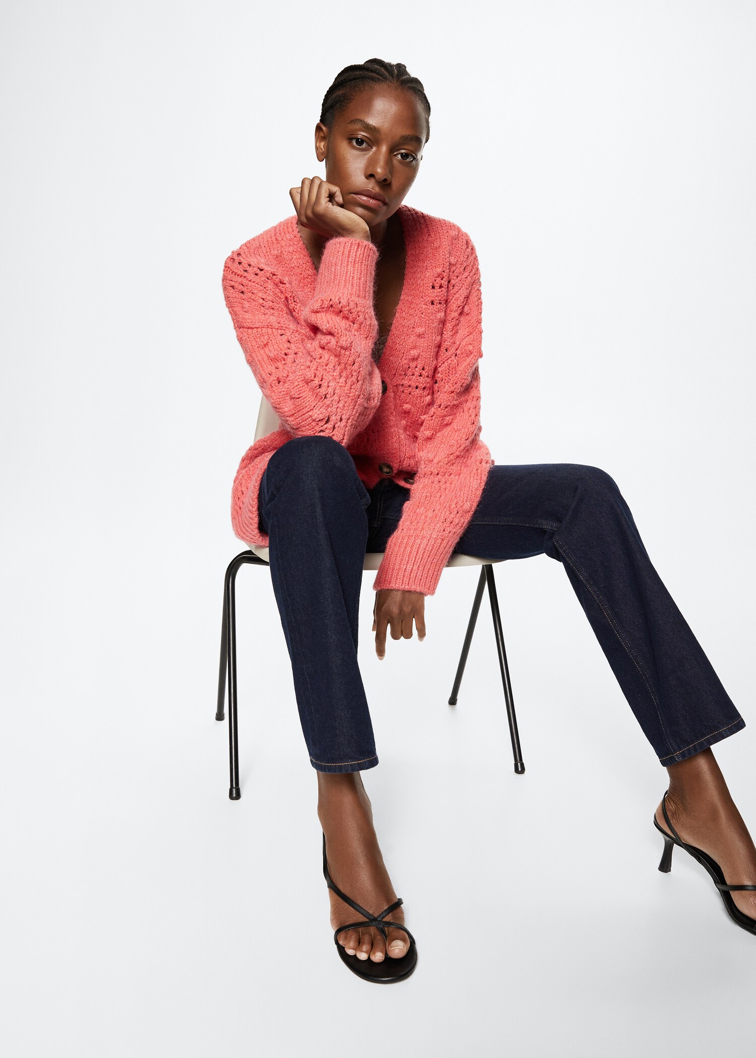 Oversized vest met knopen - Detail van het artikel 2