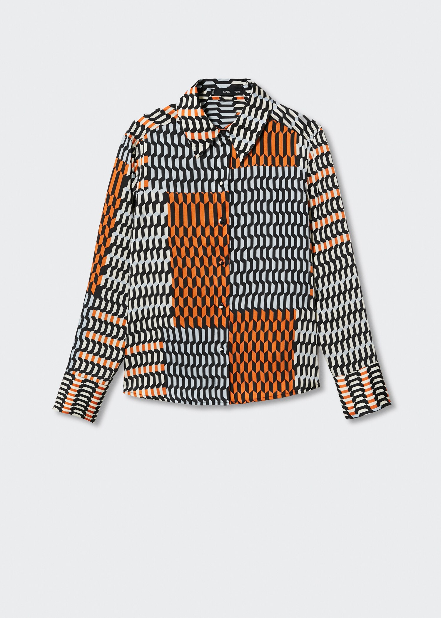 Geometric-print blouse - Article without model