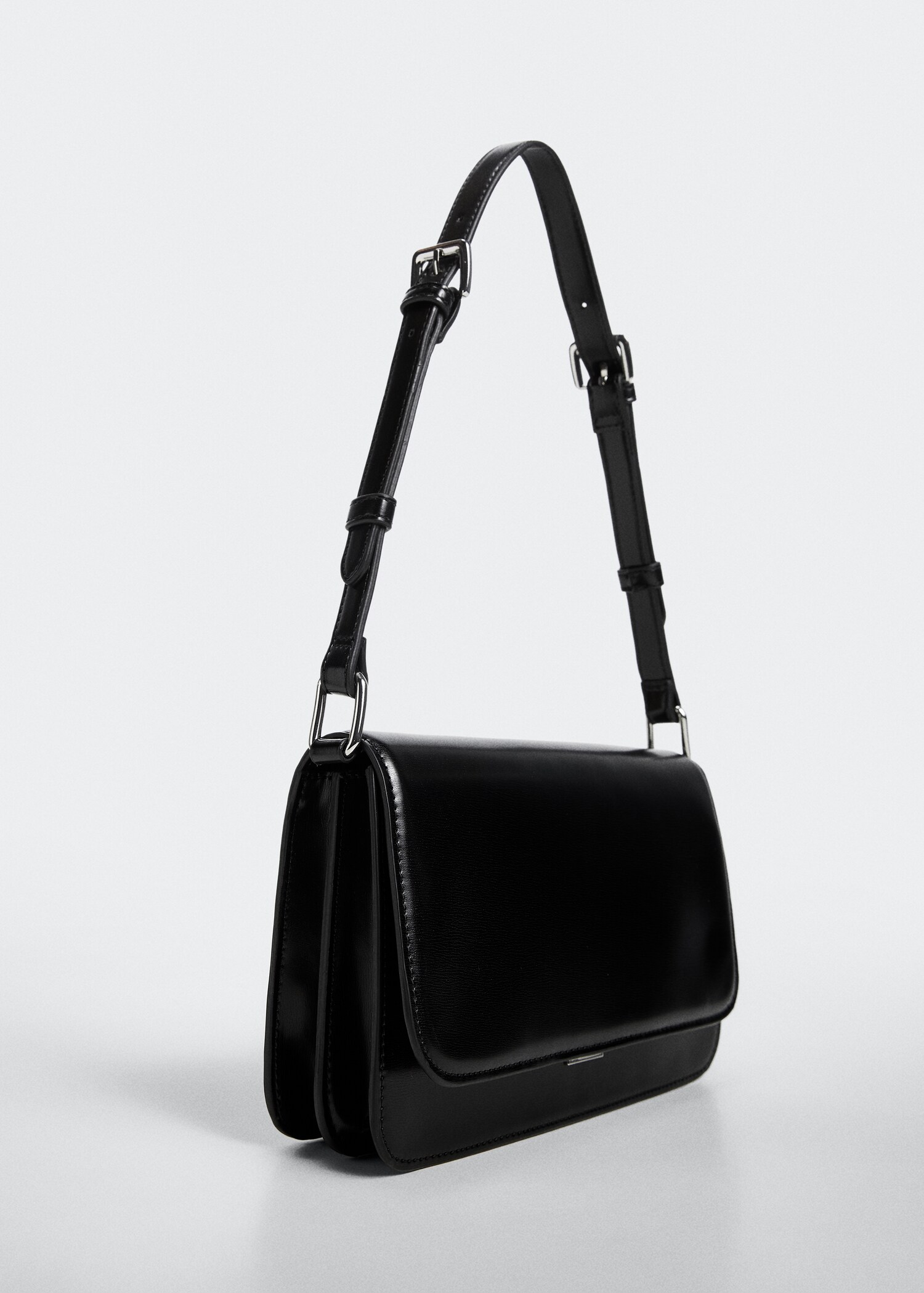 Shoulder bag with strap - Medium plane