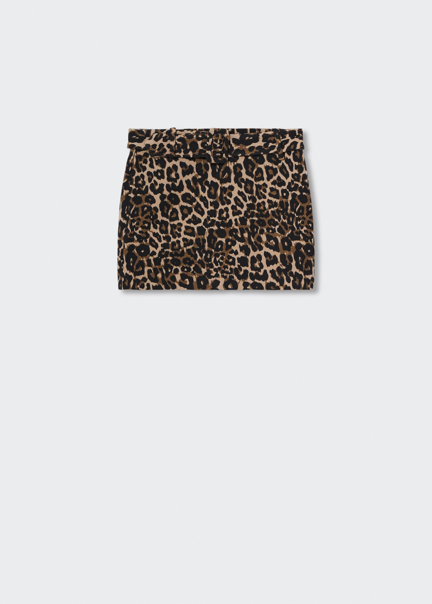 Leopard miniskirt - Article without model