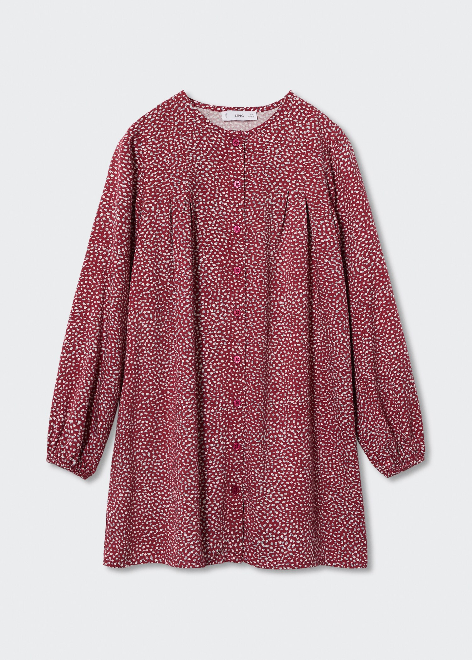 Flowy printed dress - Article without model