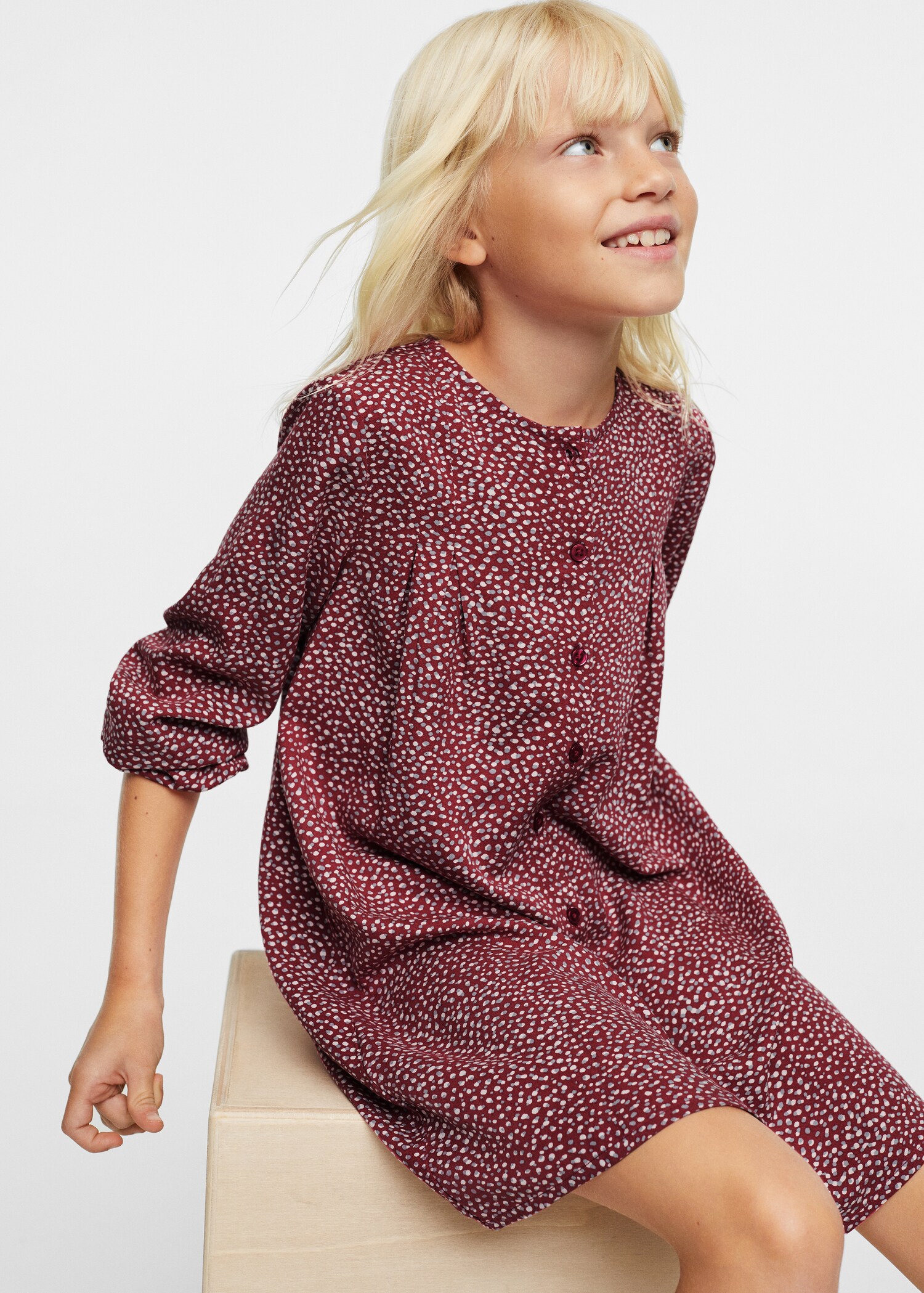 Flowy printed dress - Details of the article 2