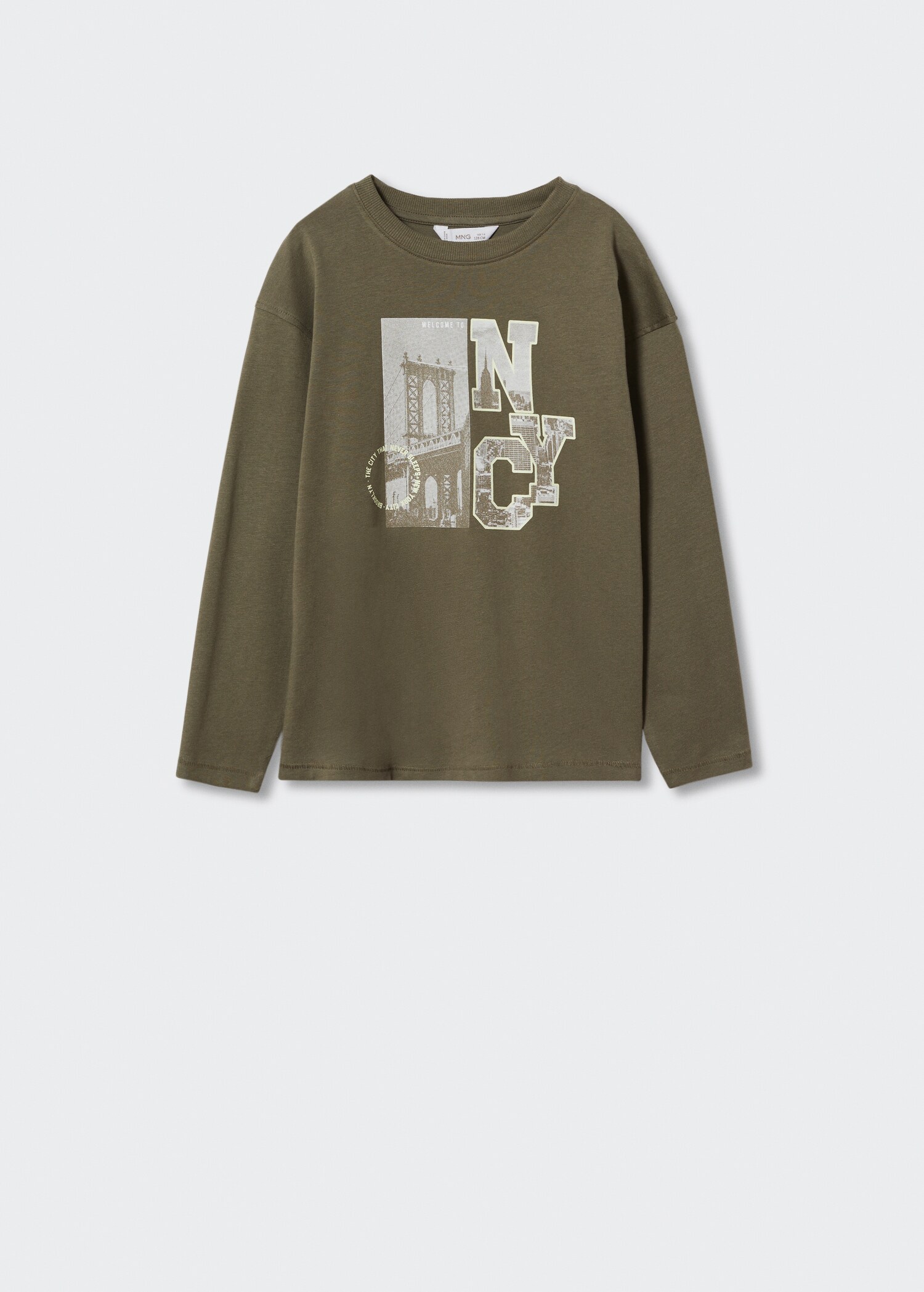 Camiseta manga larga estampada - Artículo sin modelo