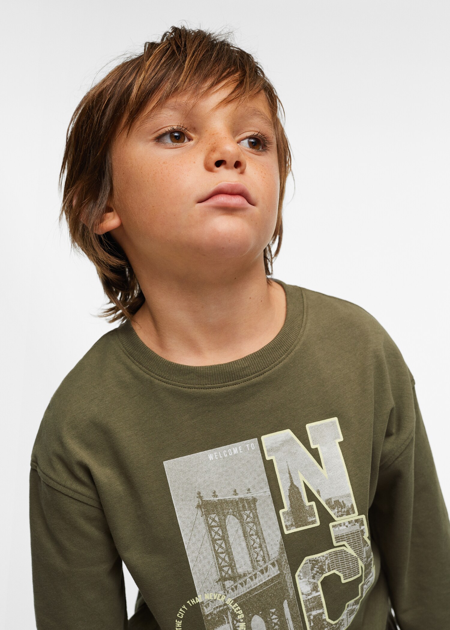 Camiseta manga larga estampada - Detalle del artículo 4