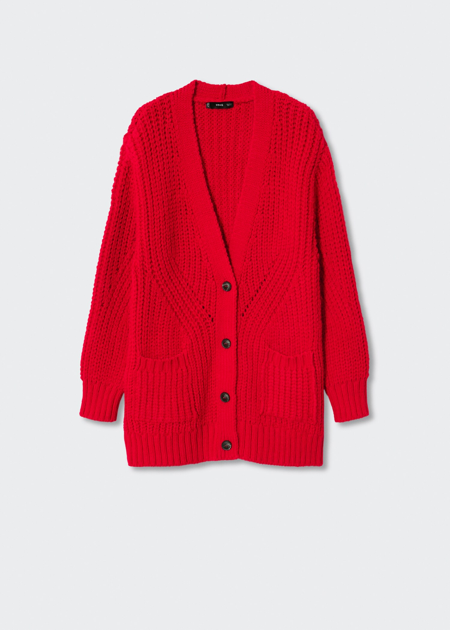 Chunky knit cardigan - Article without model