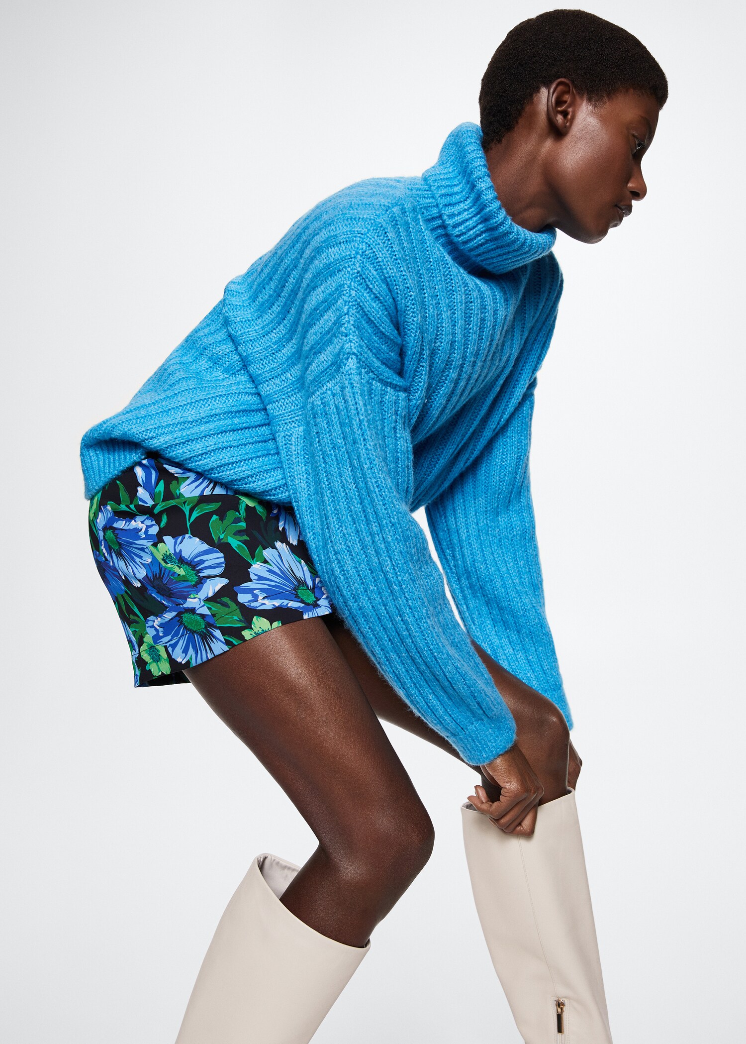 Floral print skirt - Details of the article 2