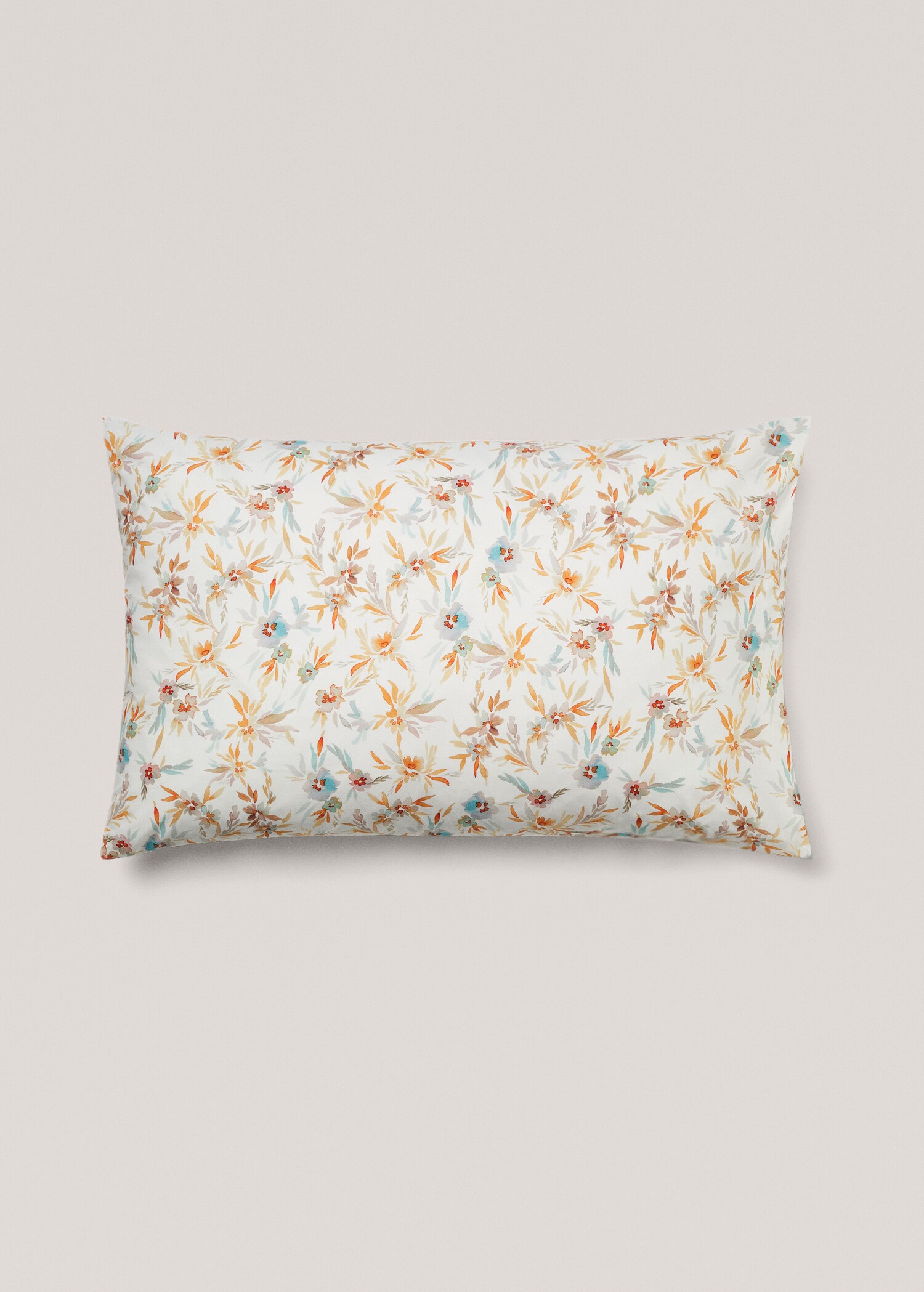 Housse coussin en imprimé fleuri 50x75 cm (Lot de 2) - Article sans modèle
