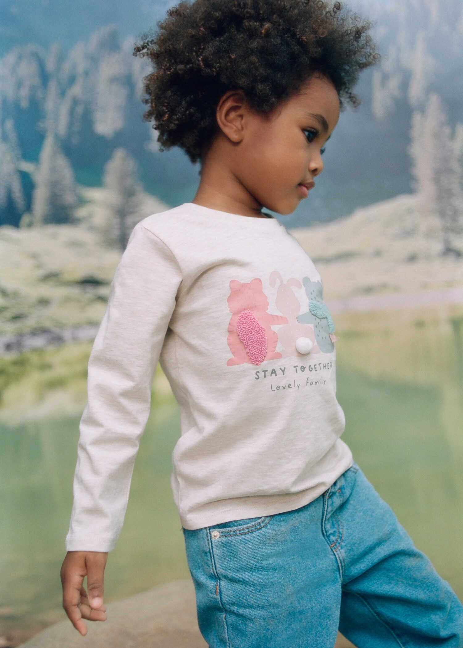 Printed long sleeve t-shirt - Details of the article 5