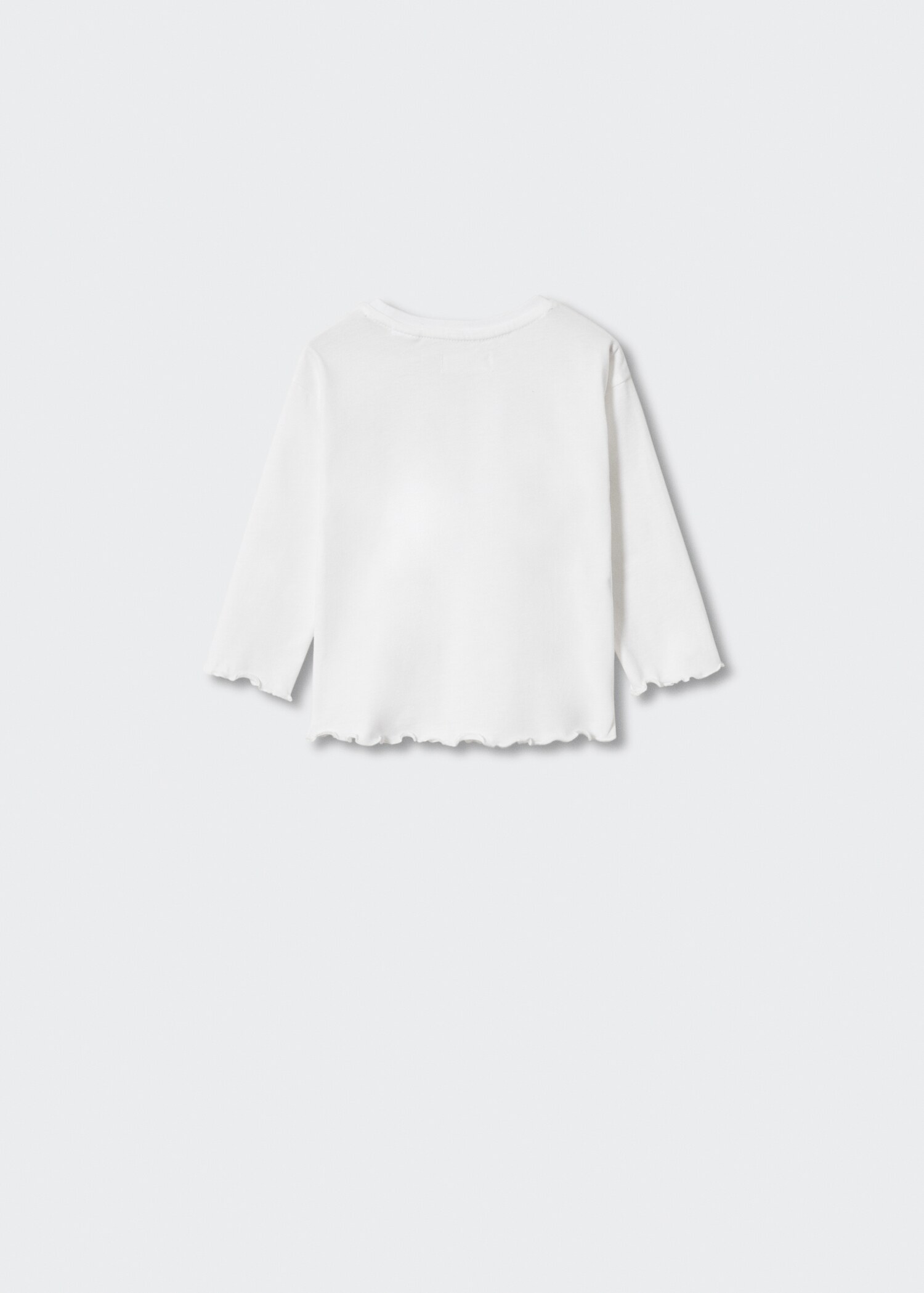 Printed long sleeve t-shirt - Reverse of the article