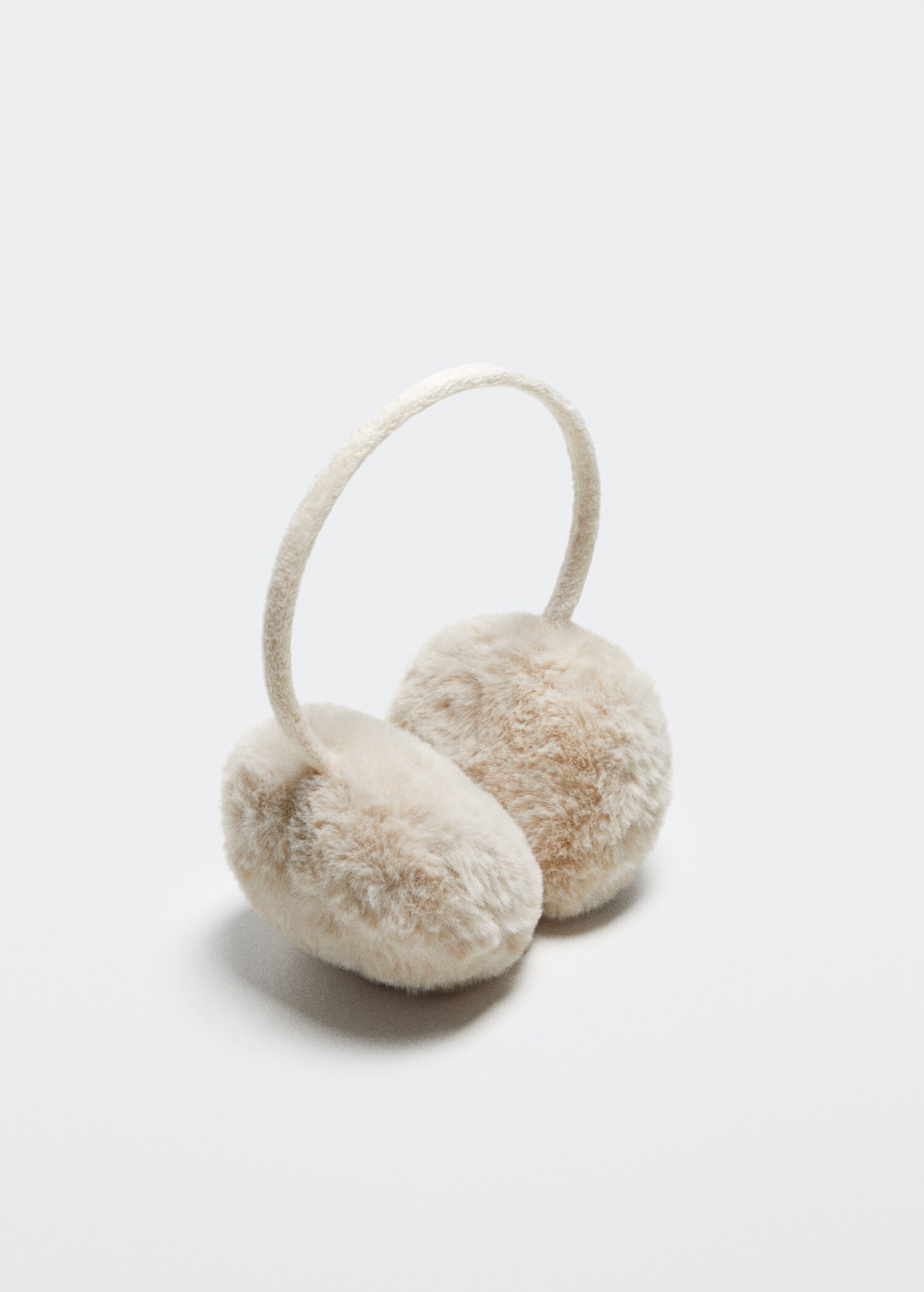 Faux fur earmuffs - Medium plane