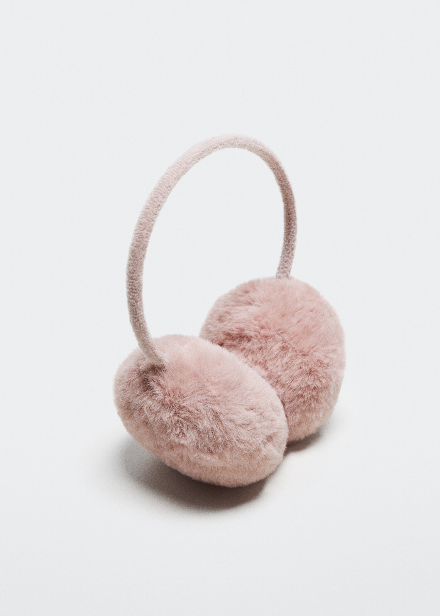 Faux fur earmuffs - Medium plane