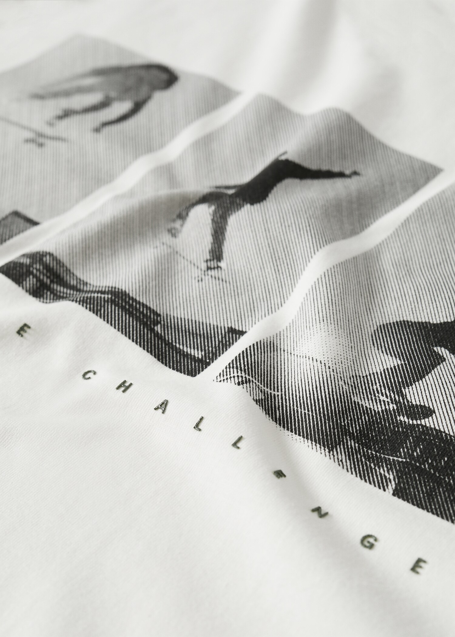 Printed cotton-blend T-shirt - Details of the article 8