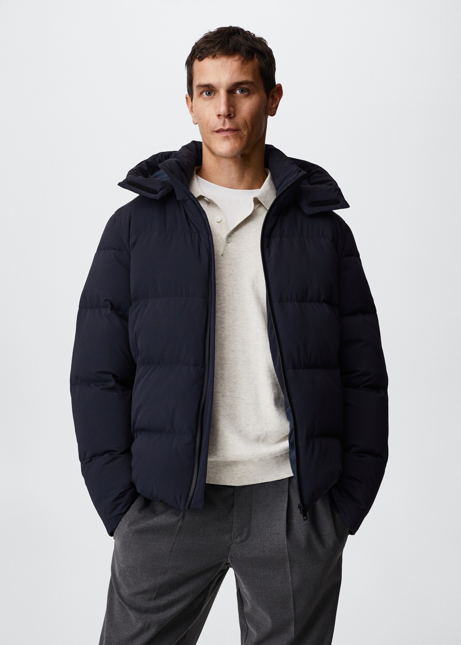 Thermoregulating down feather jacket - Medium plane