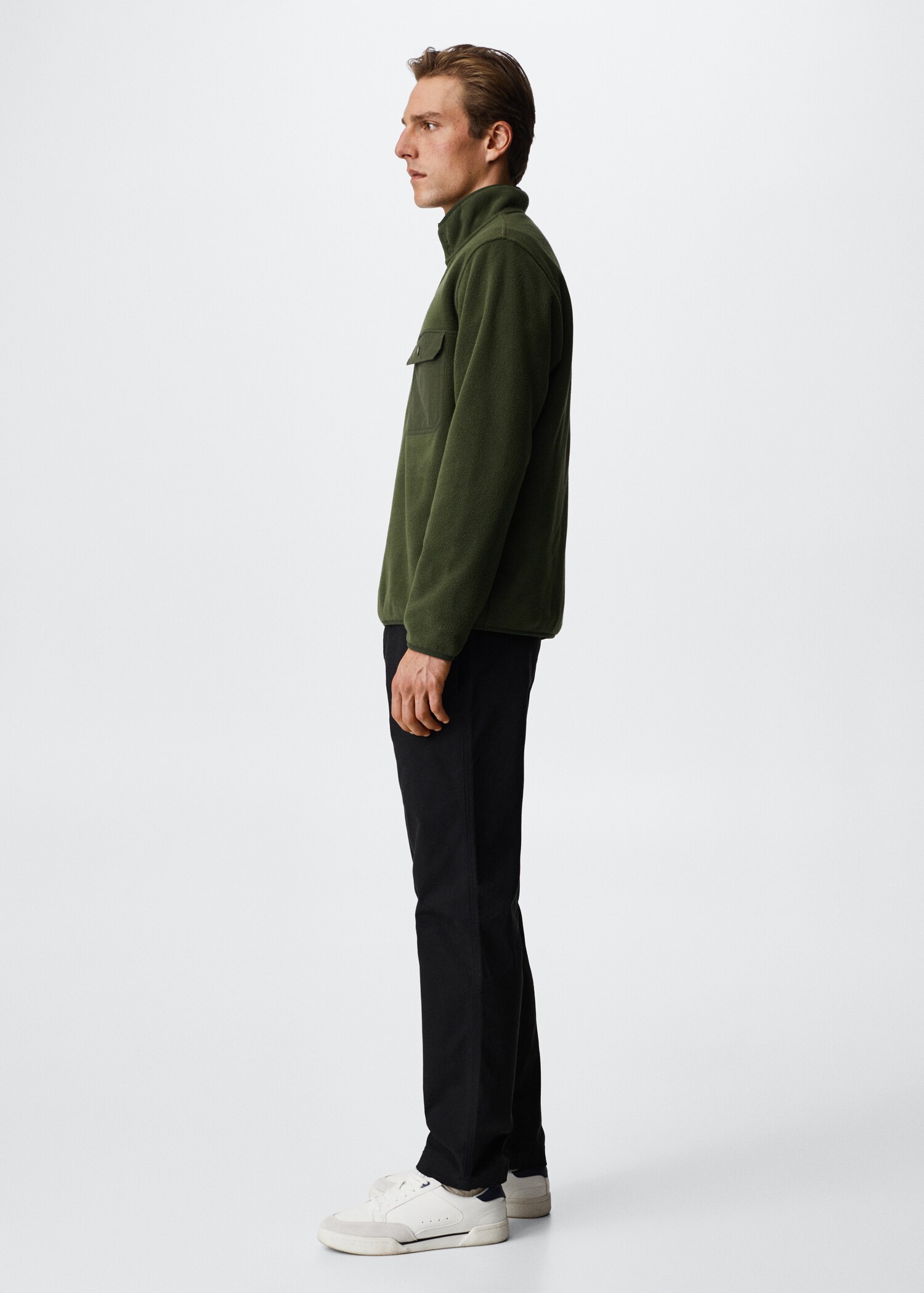 Sweatshirt algodão combinada - Pormenor do artigo 4