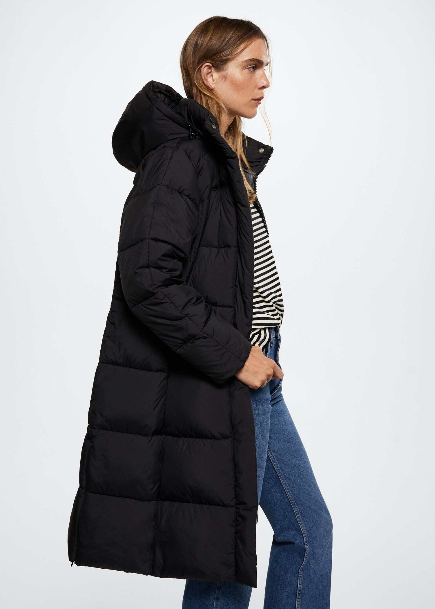 Anorak matelassé à capuche amovible - Détail de l'article 2