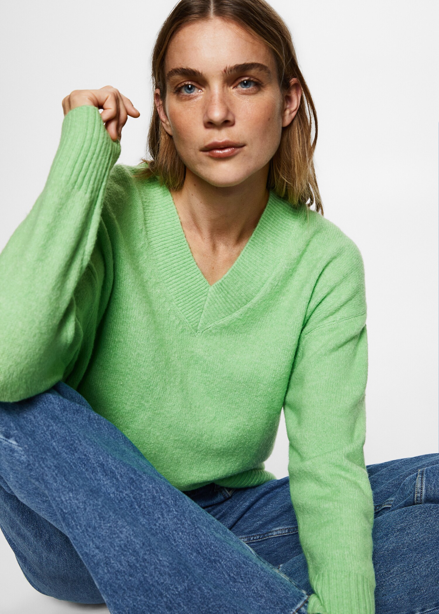 Pullover mit V-Ausschnitt - Detail des Artikels 2