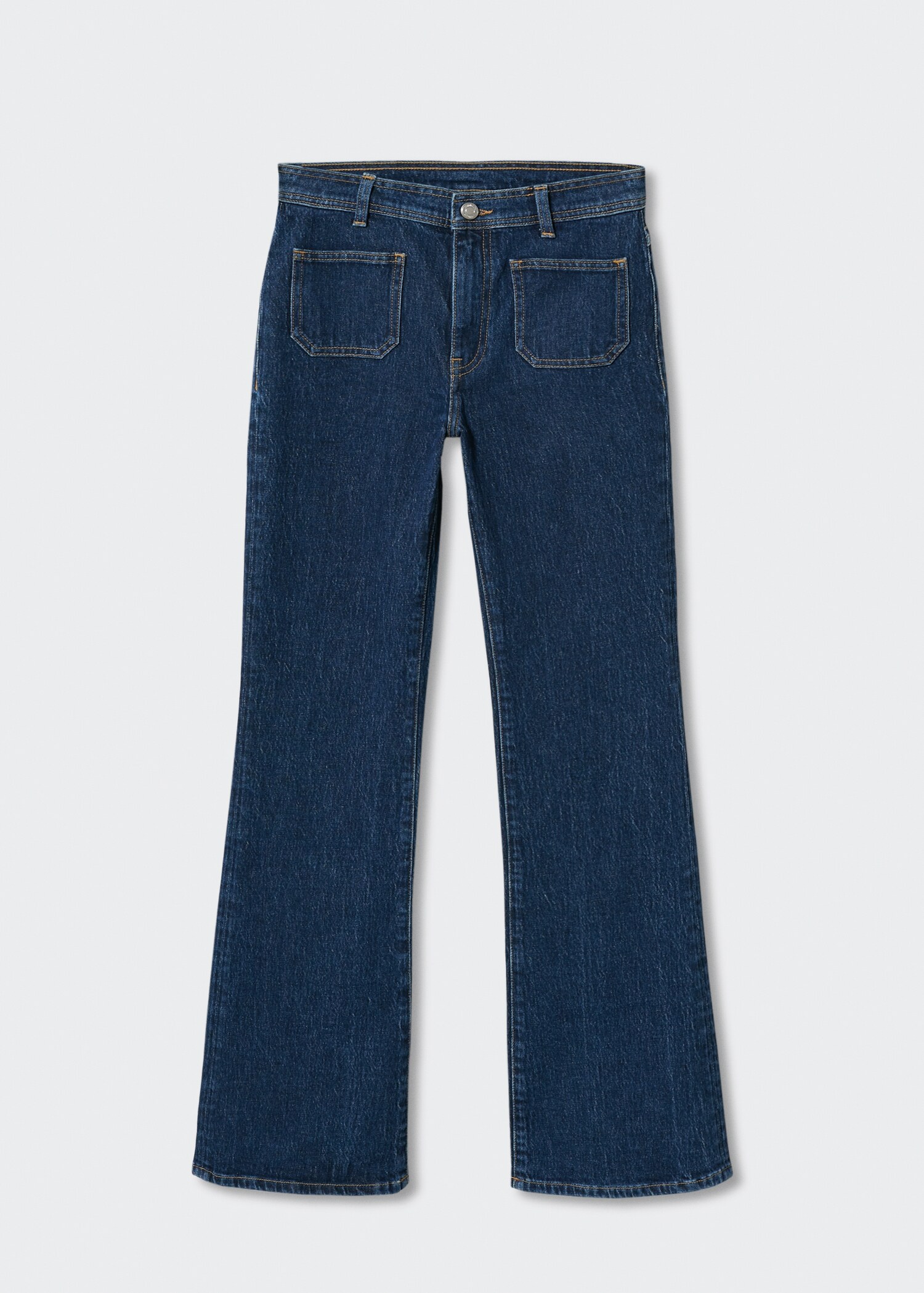 Flared jeans with pocket - Article without model