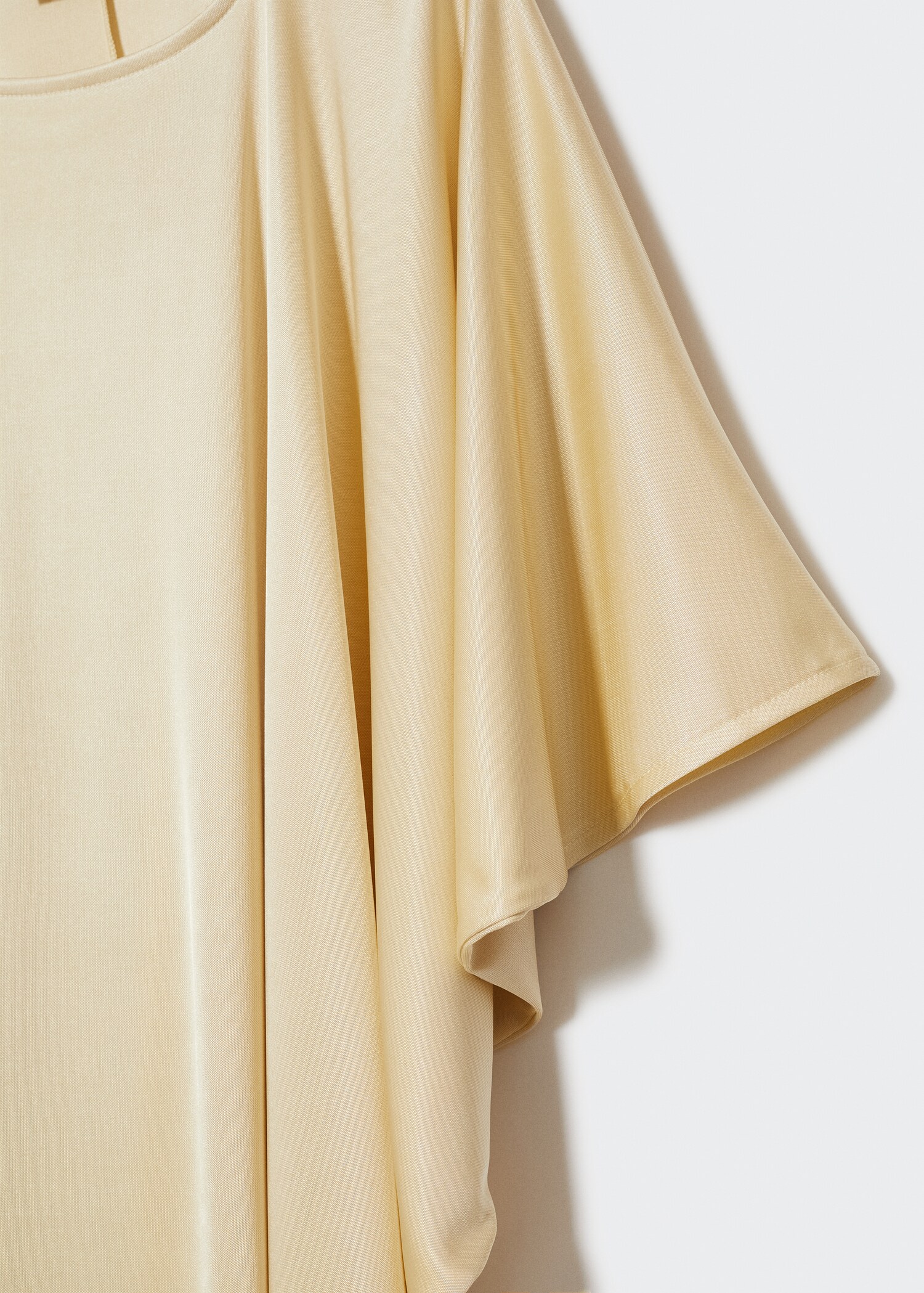 Vestido fluido satinado - Detalle del artículo 8