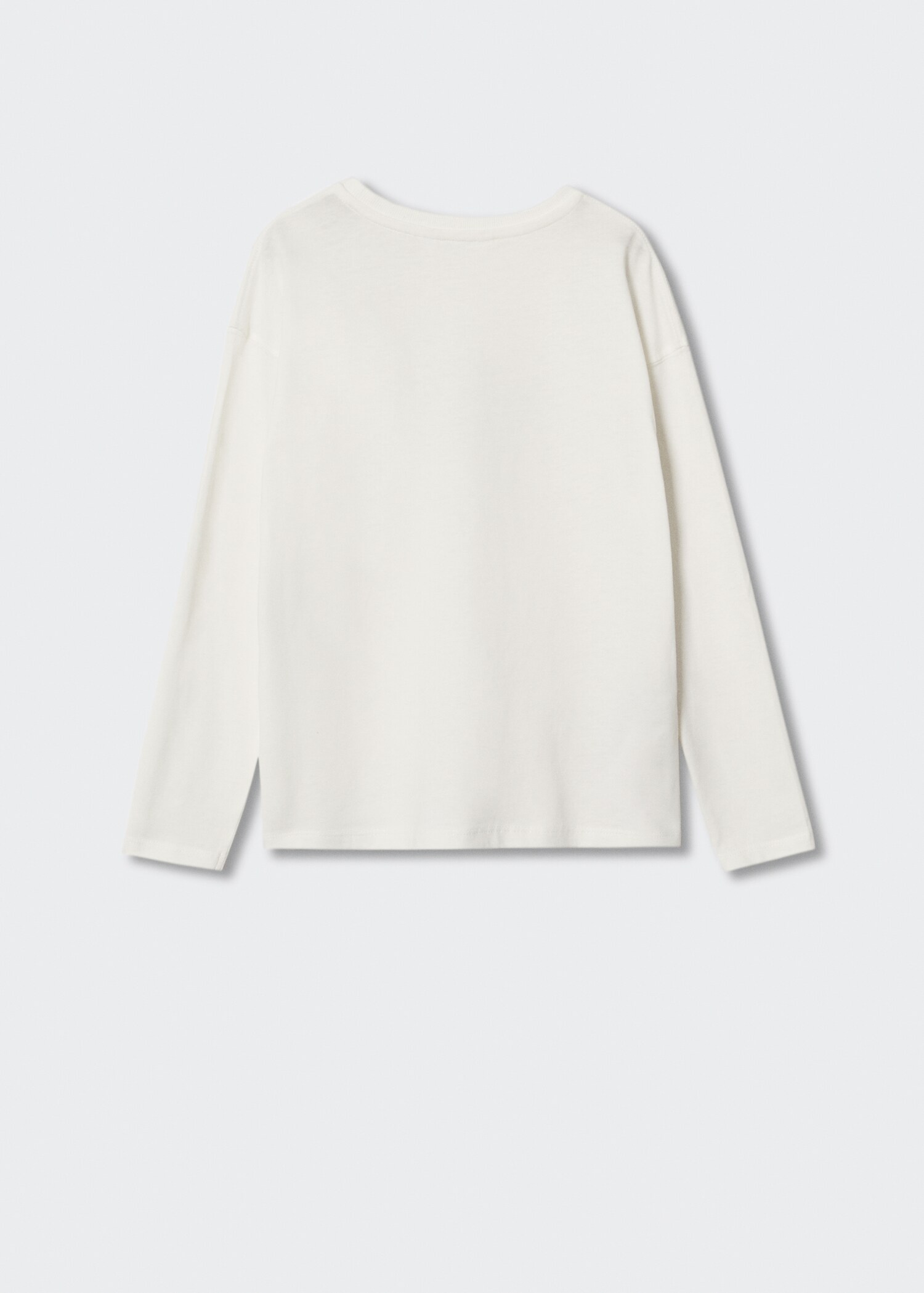 T-shirt manches longues imprimé - Verso de l’article
