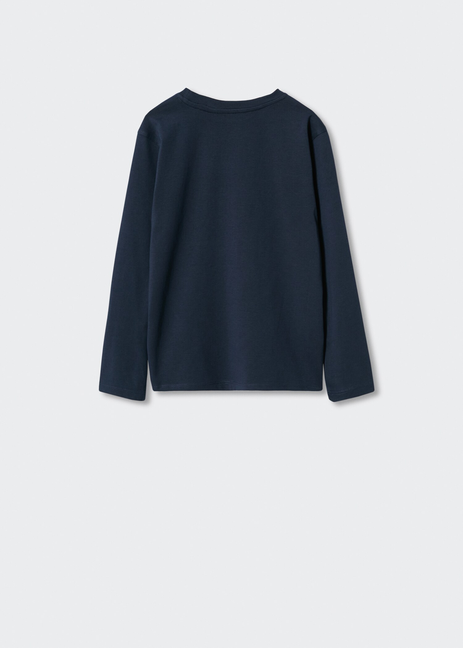 T-shirt manches longues imprimé - Verso de l’article