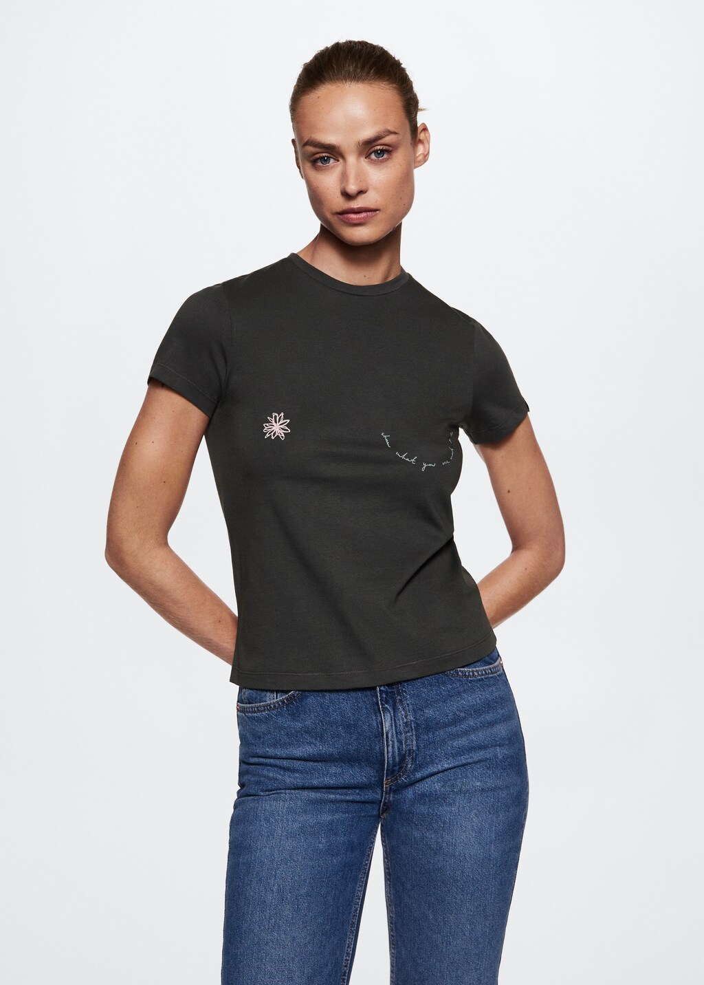Camiseta solidaria mensaje