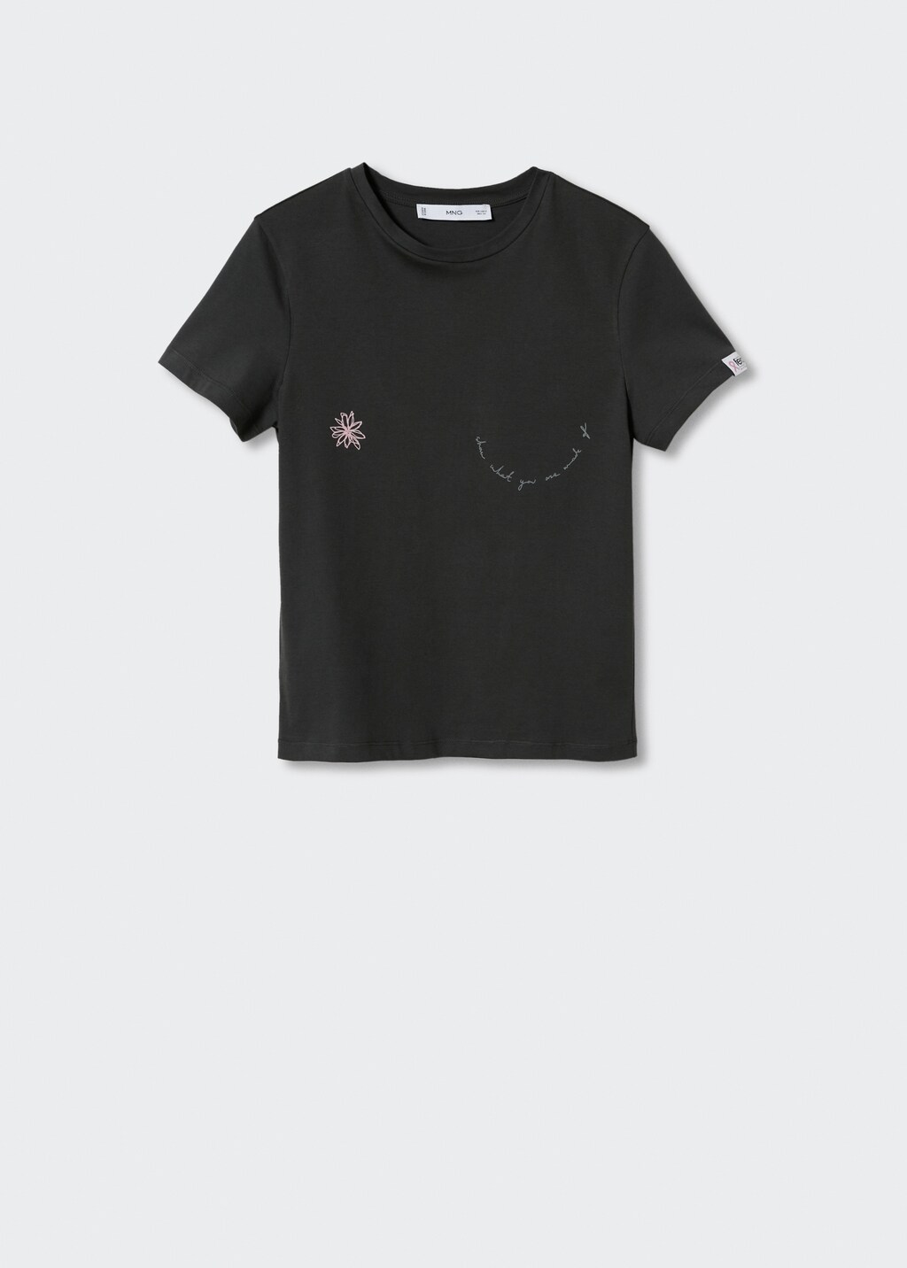 Camiseta solidaria mensaje