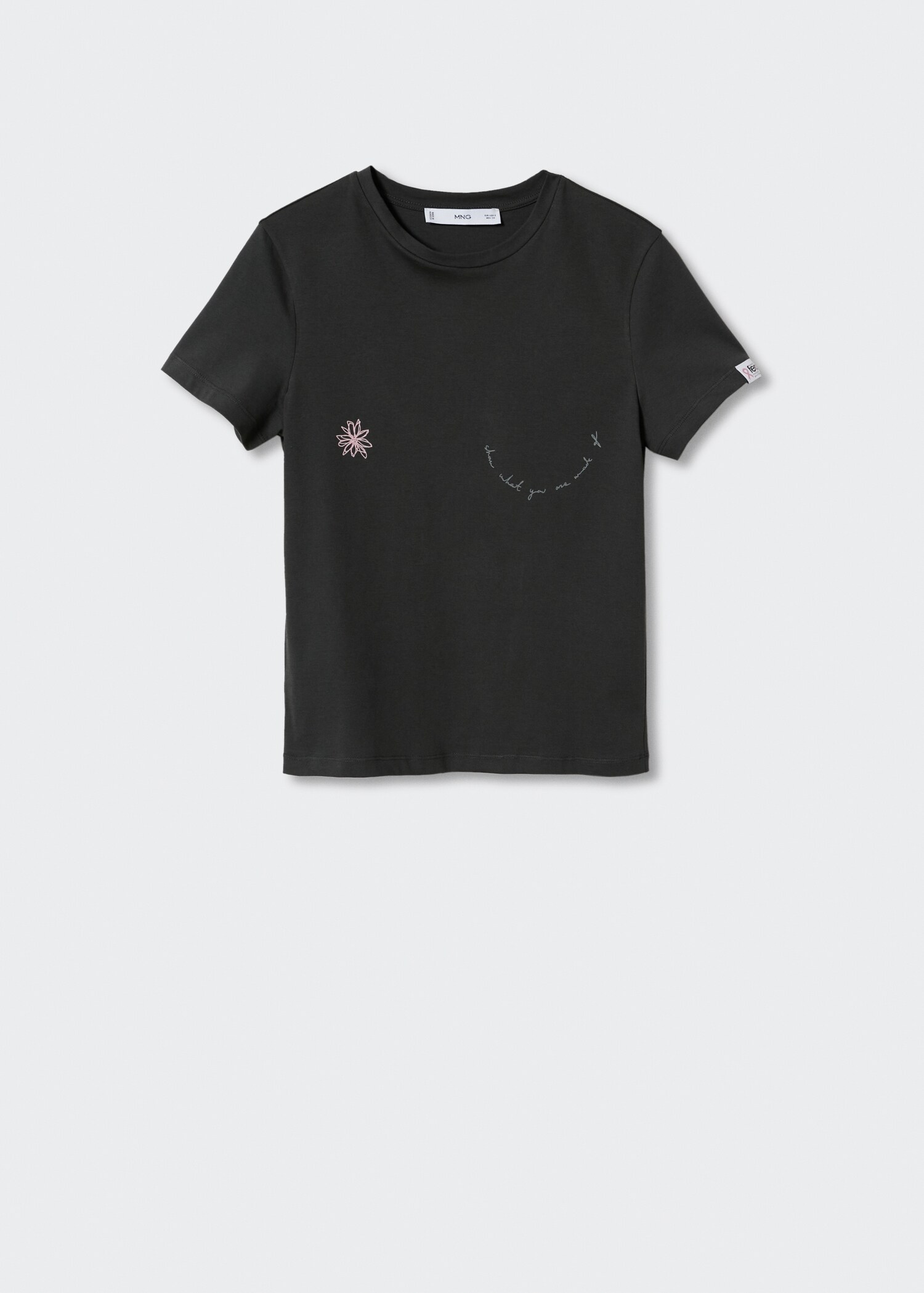 Camiseta solidaria mensaje - Artículo sin modelo