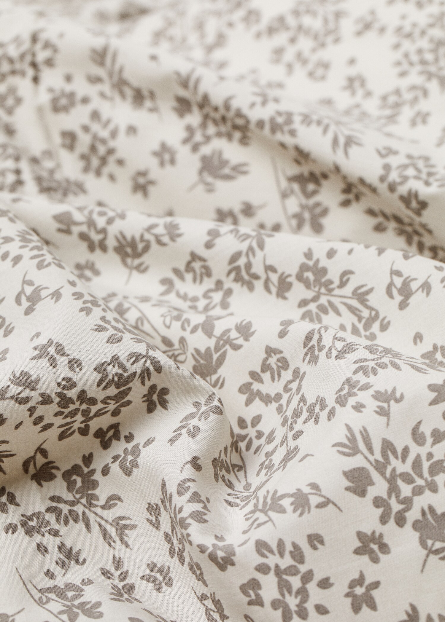 Bettbezug mit Mini-Blümchenmuster für 90 cm Bett - Detail des Artikels 1
