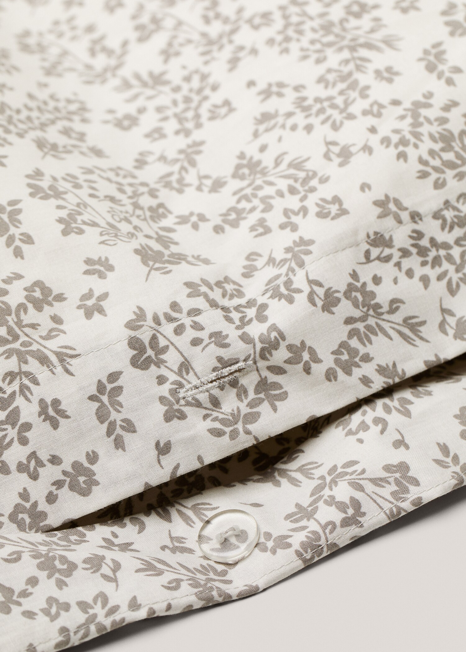 Bettbezug mit Mini-Blümchenmuster für 90 cm Bett - Detail des Artikels 2