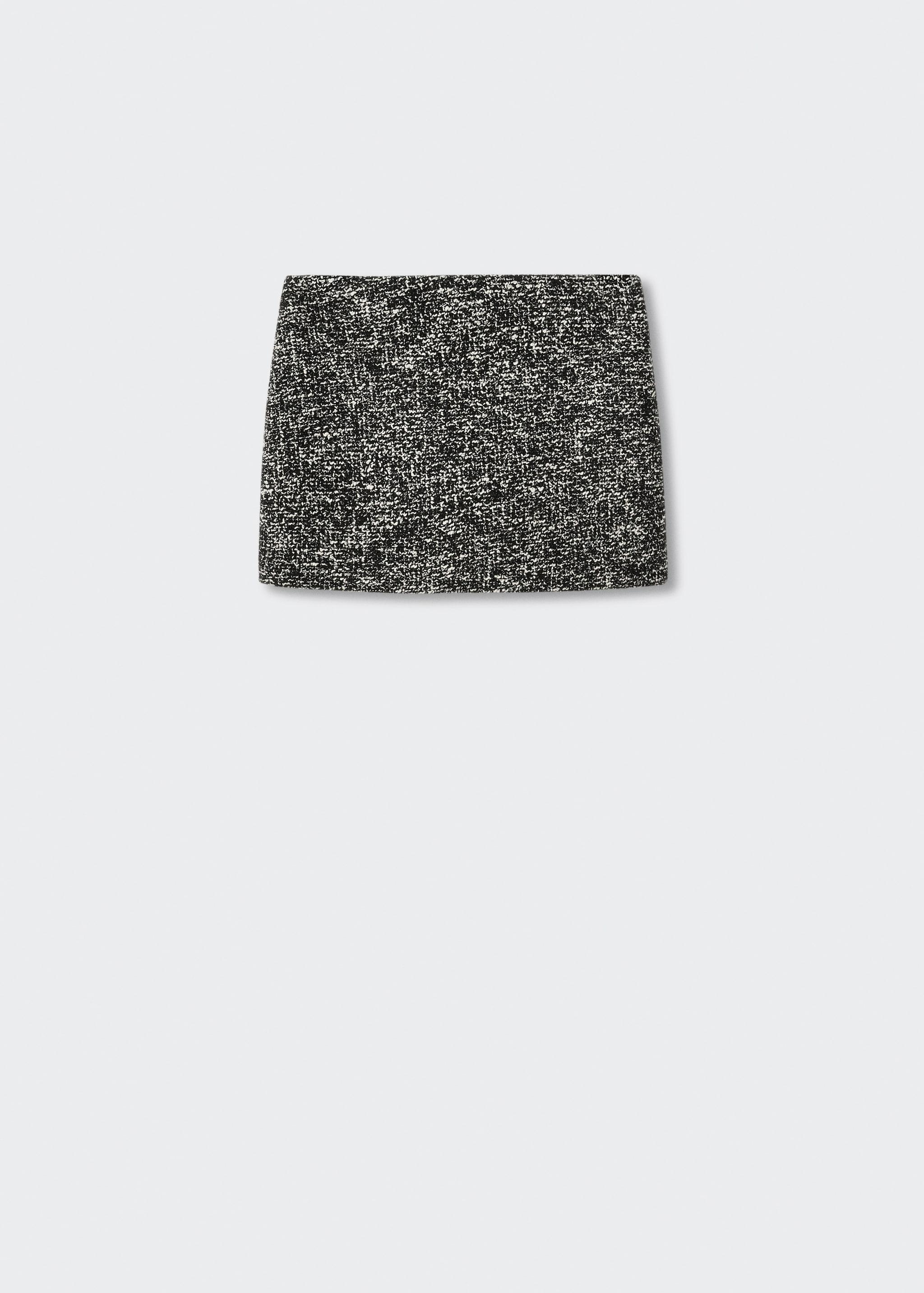 Minifalda tweed - Artículo sin modelo