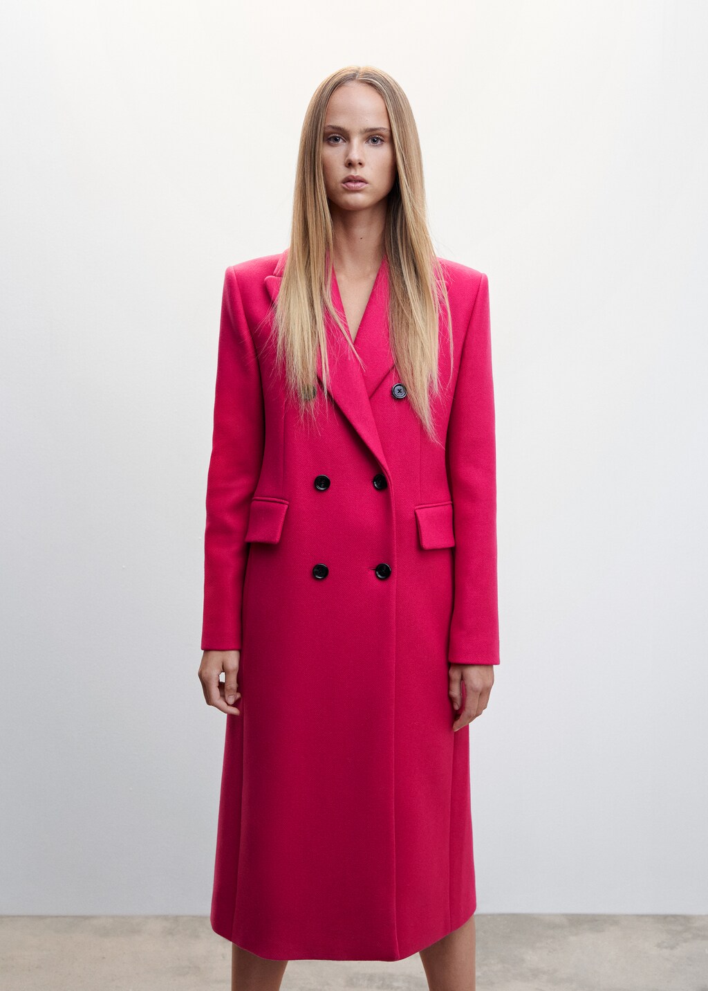 Manteau fushia mango hotsell