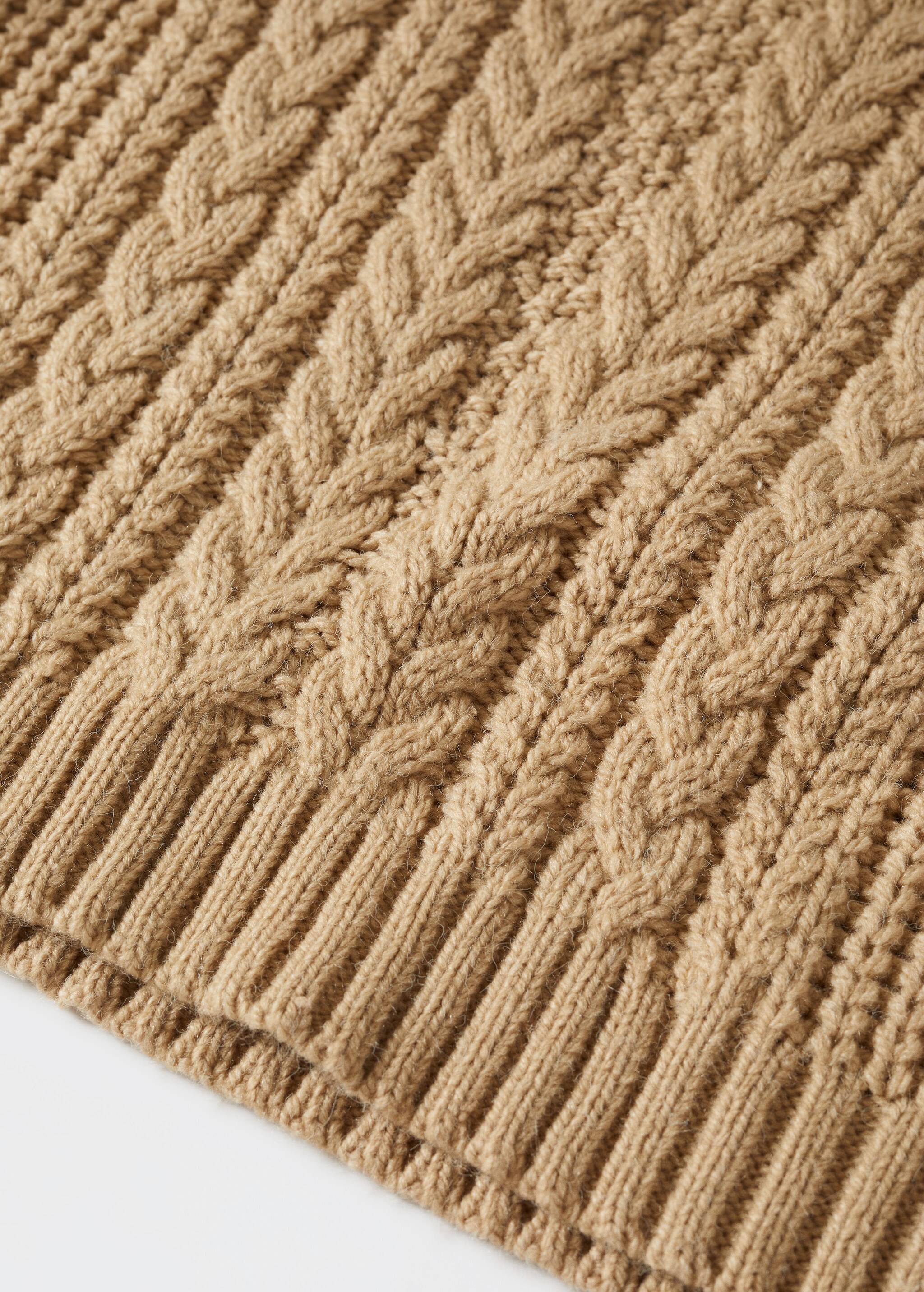 Knitted Perkins neck dress - Details of the article 8