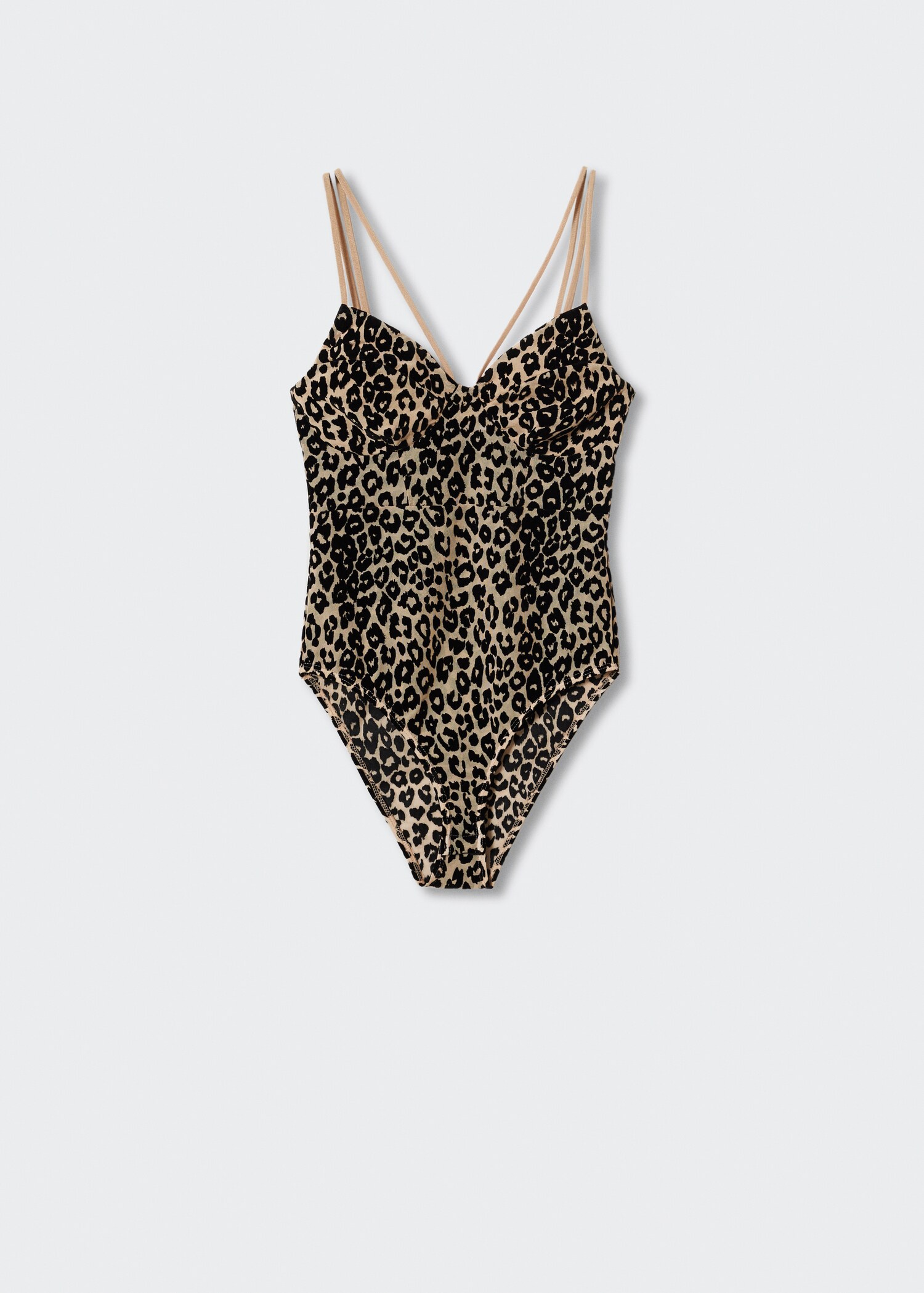 Body met animal print - Artikel zonder model