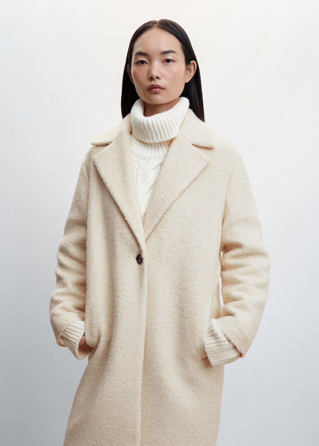 Manteau bouclette mango hotsell