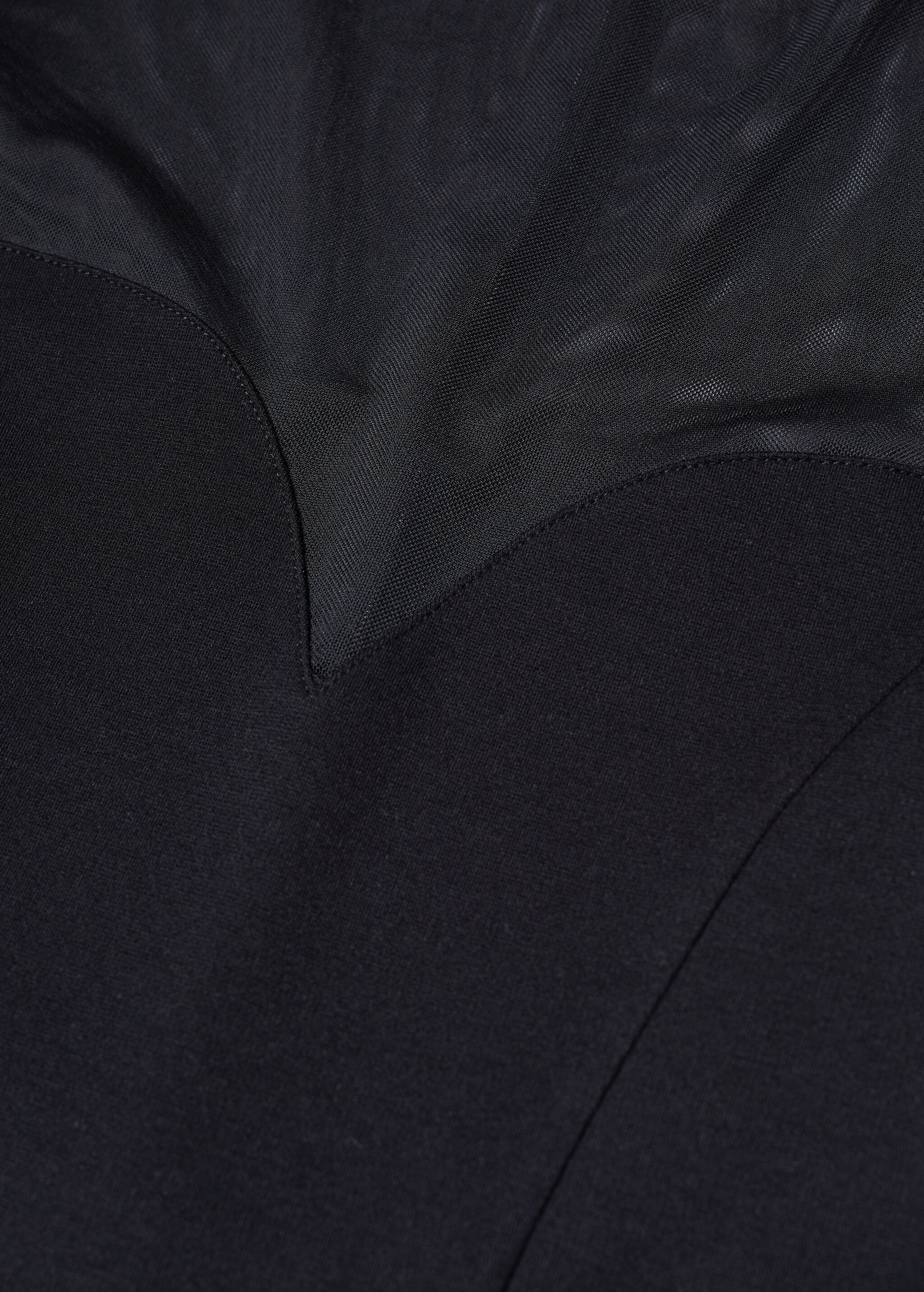 Tulle panel jumpsuit - Details of the article 8