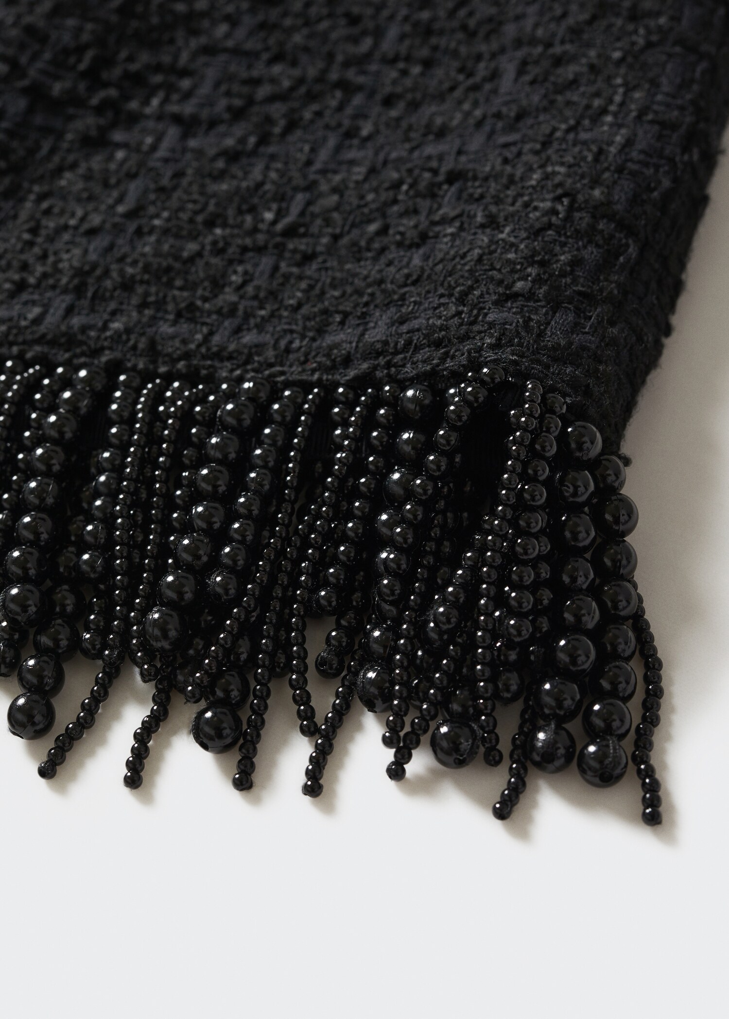 Tweed beaded mini skirt - Details of the article 8