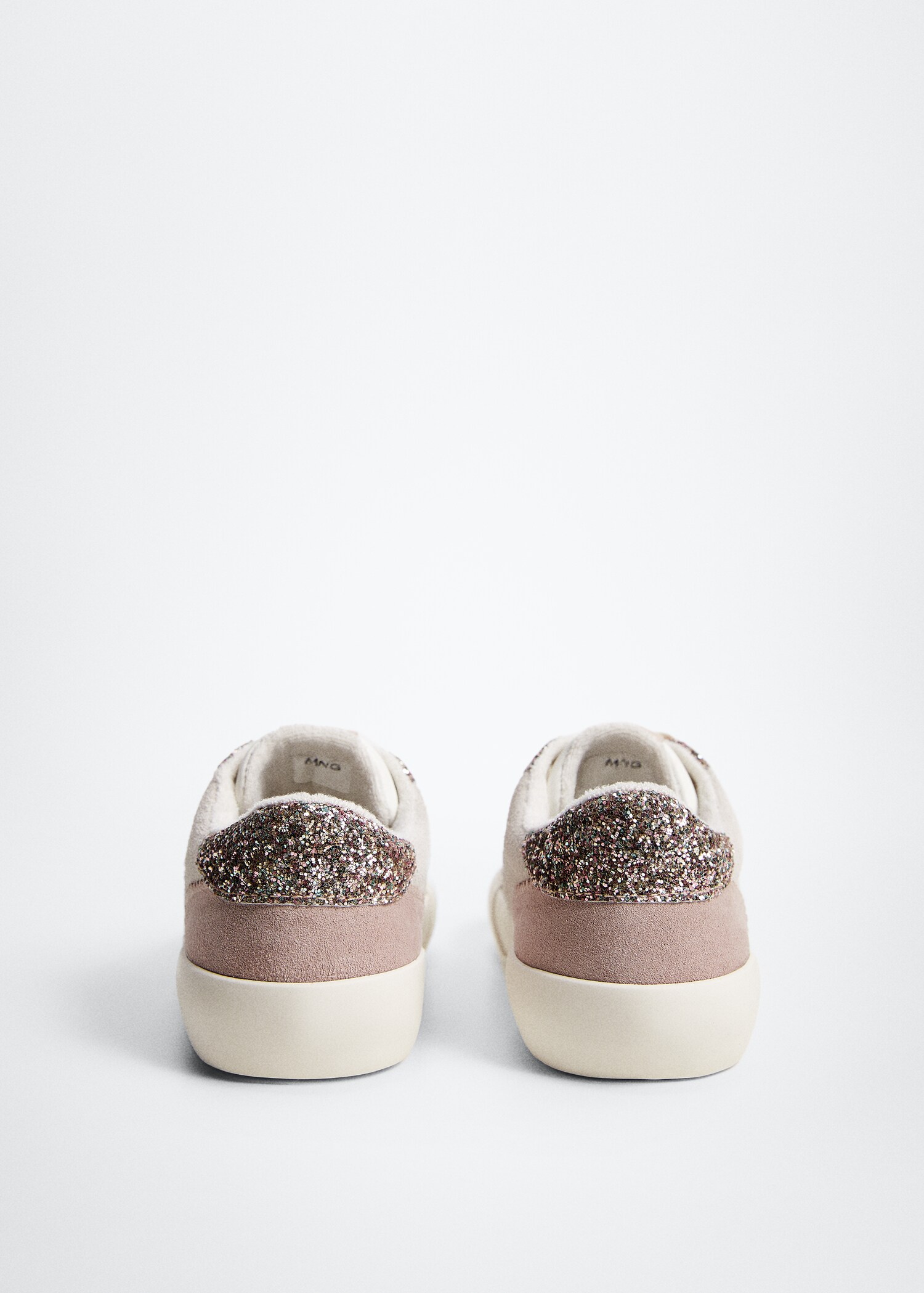 Combined leather sneakers - Details of the article 2