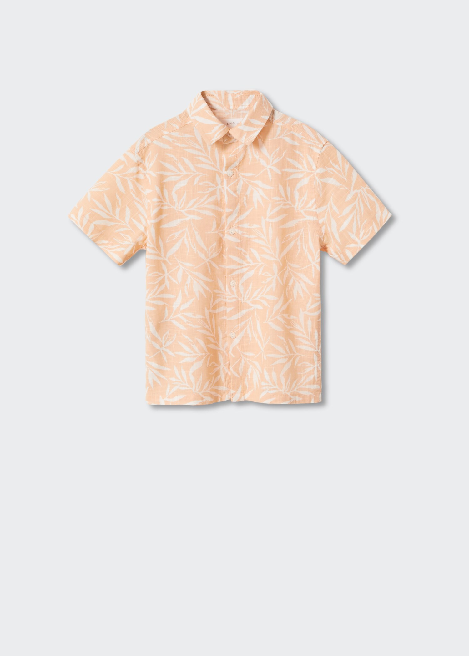 Camicia regular-fit stampa foglie - Articolo senza modello