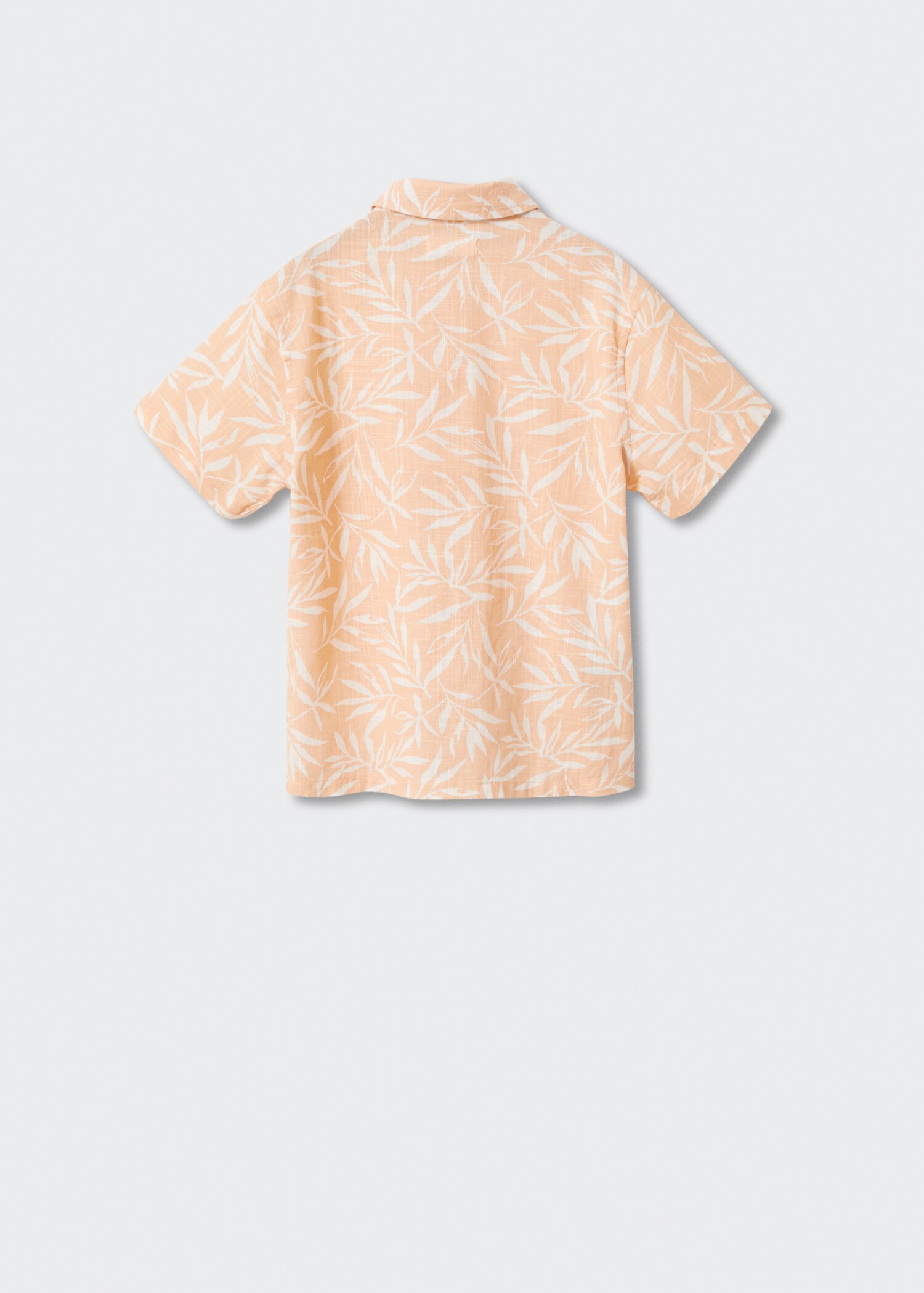 Camicia regular-fit stampa foglie - Retro dell'articolo