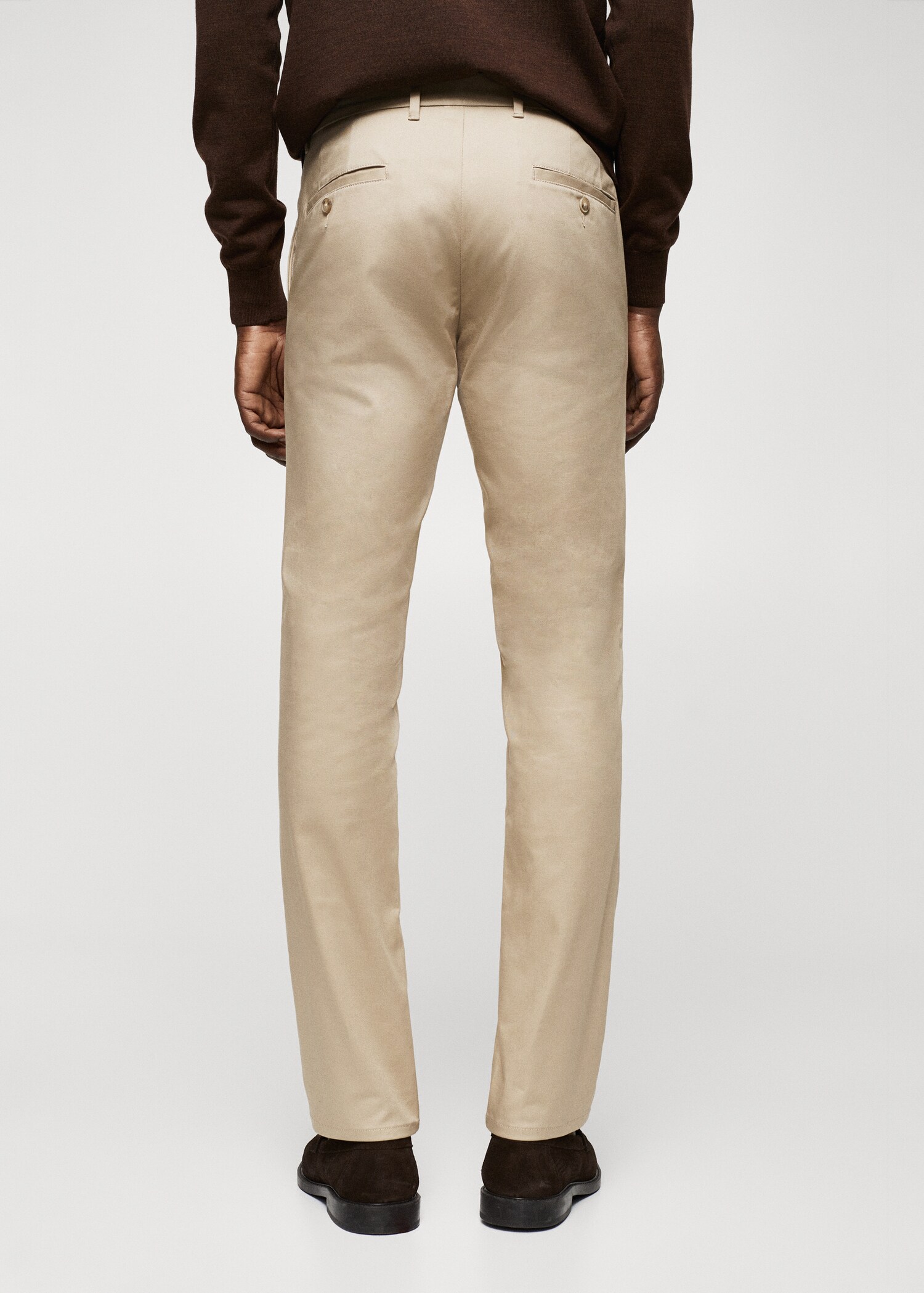 Pantalón chino skinny - Reverso del artículo