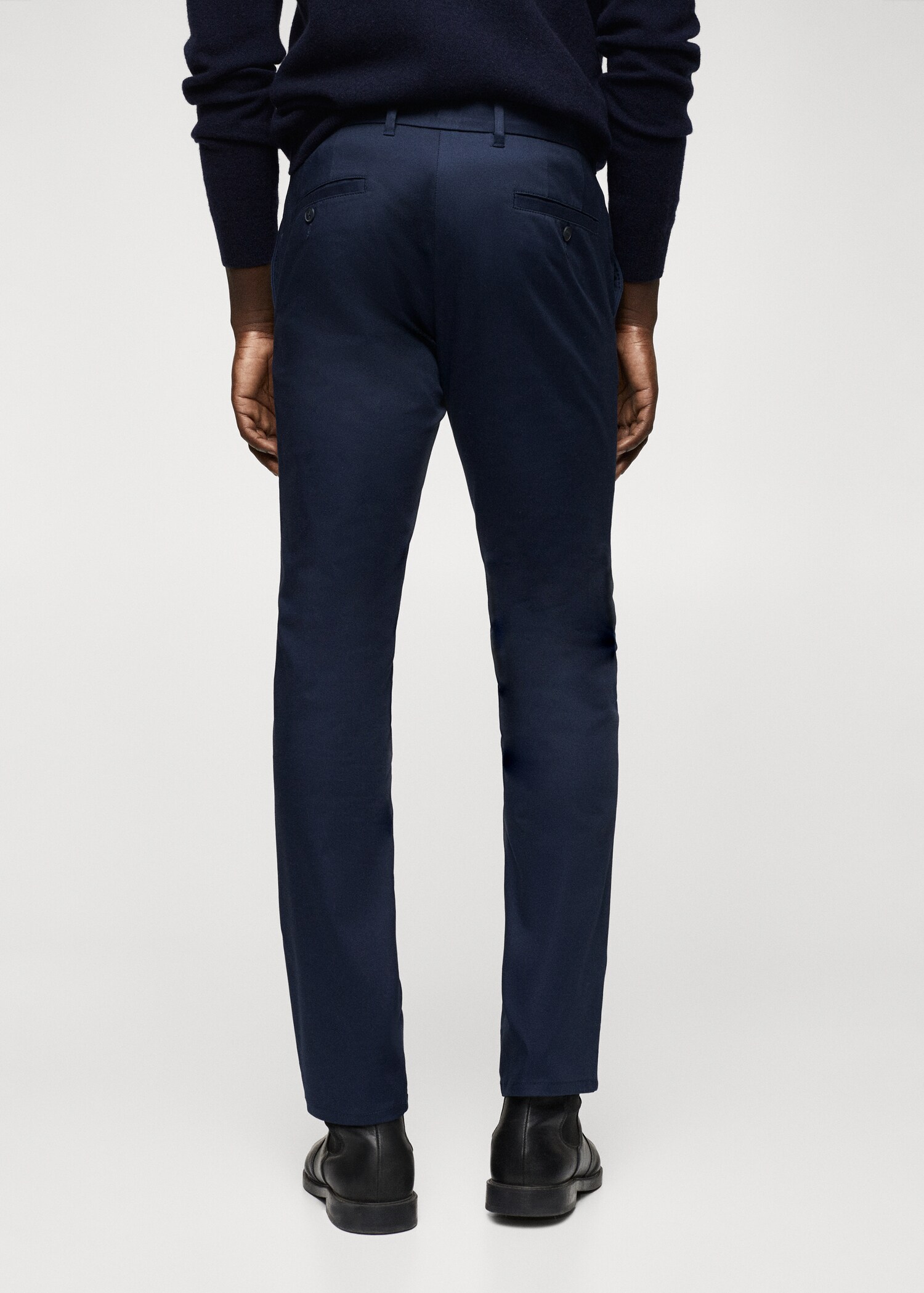 Pantalón chino skinny - Reverso del artículo