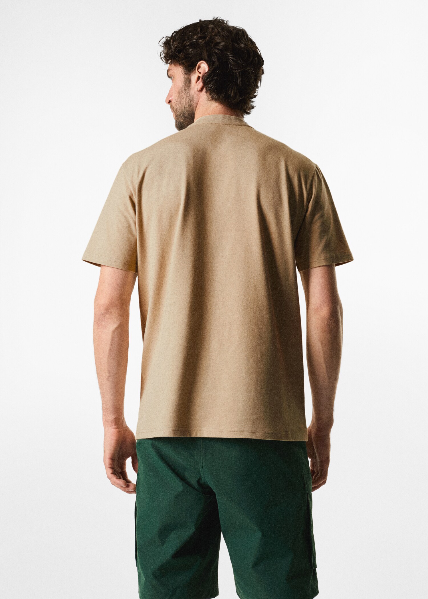 Printed breathable t-shirt - Reverse of the article