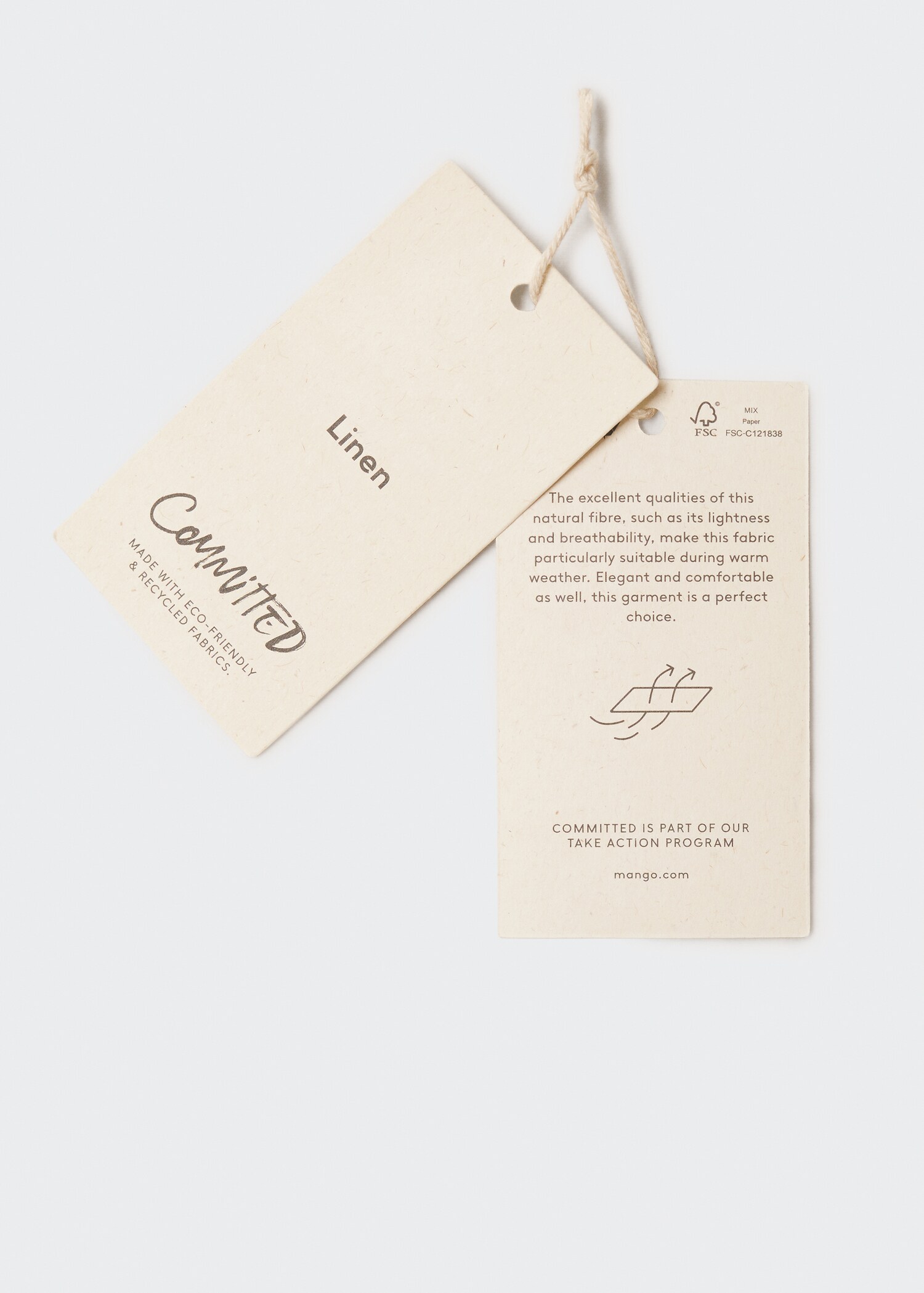 Cotton linen-blend shorts - Details of the article 9