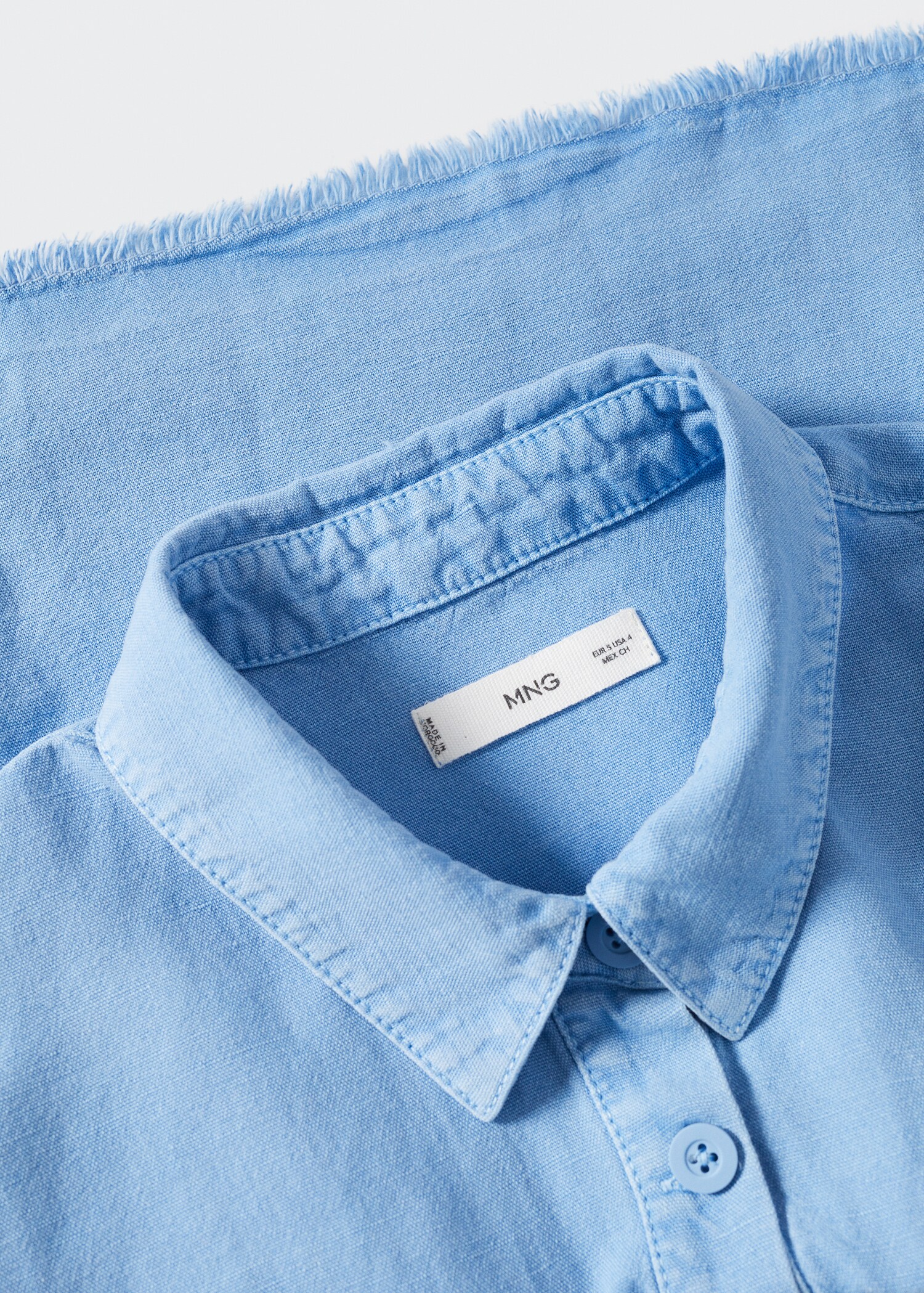 Chemise coton et lin - Détail de l'article 8